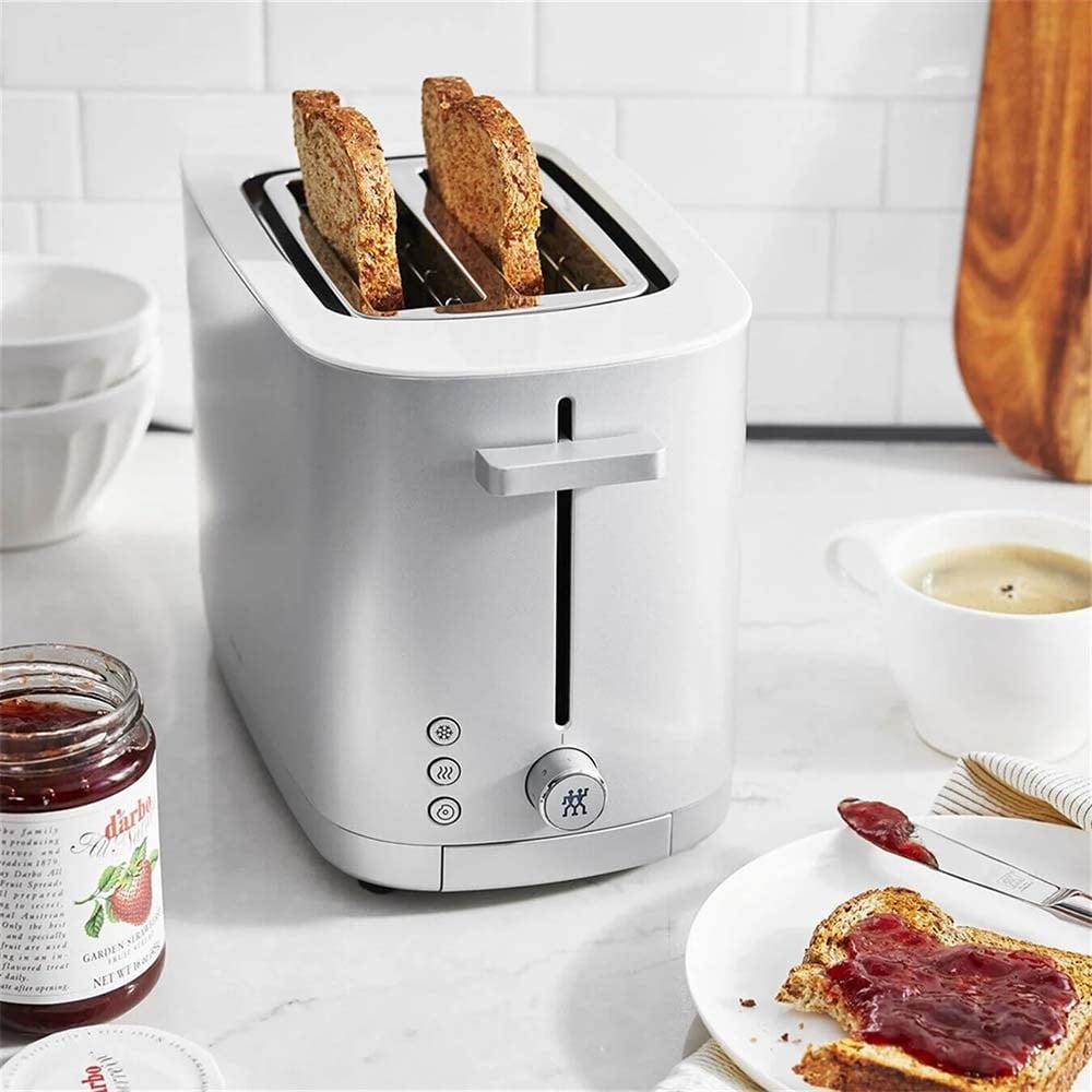 Zwilling Enfinigy Ekmek Kızartma Makinesi Izgaralı 2 Yuva 2 Dilim GriZwilling
