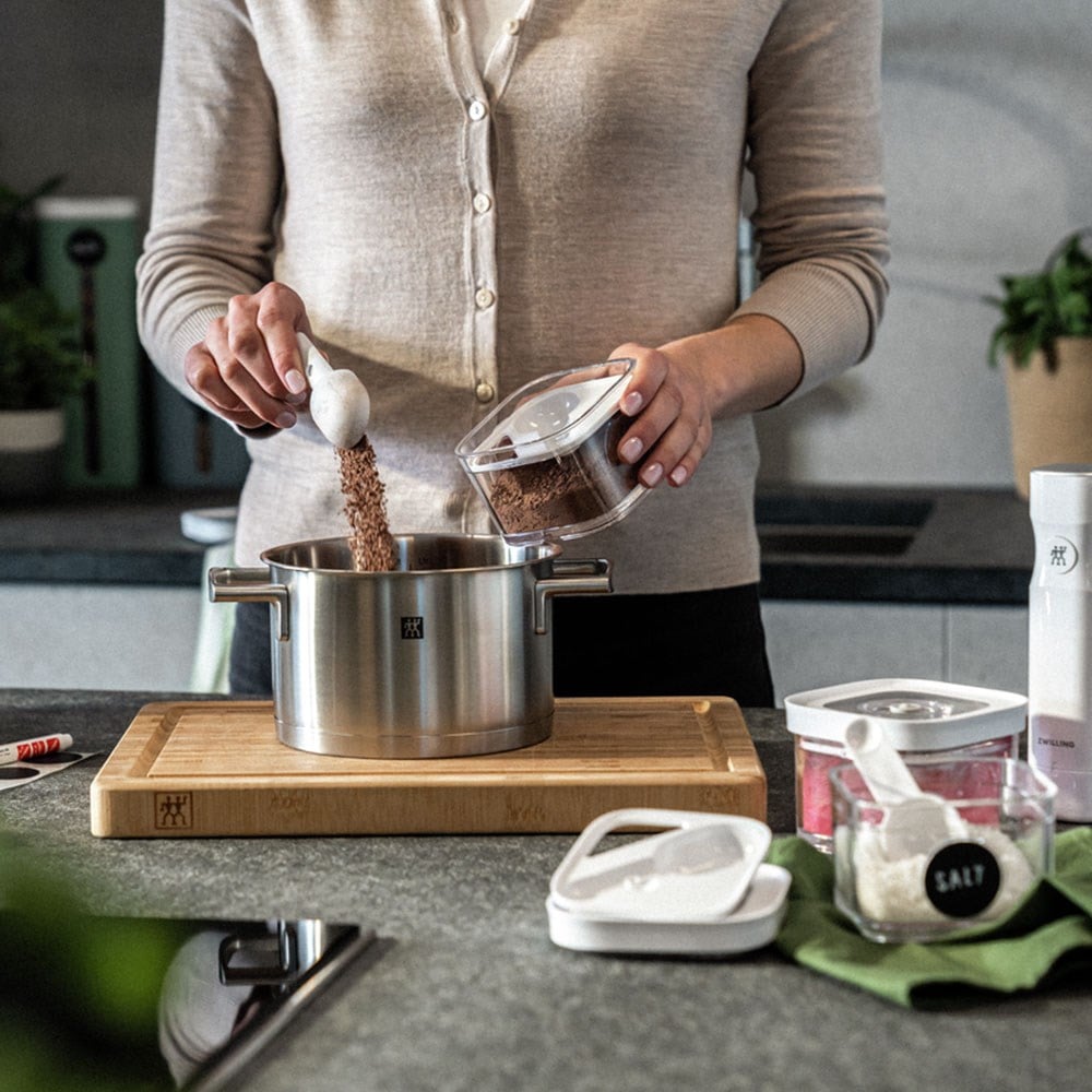 Zwilling Fresh & Cube Saklama Kabı M Boyut 5 Parça BeyazZwilling