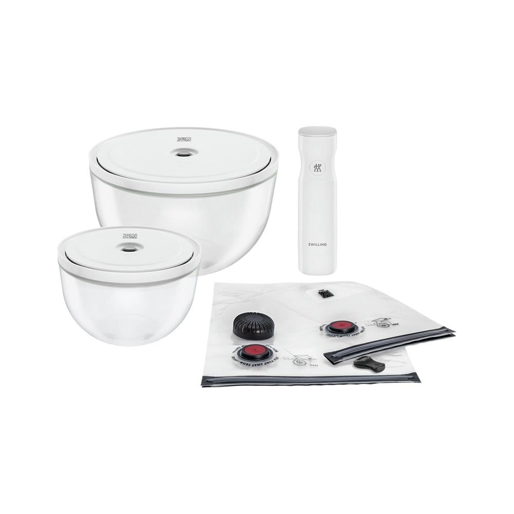 Zwilling Fresh & Save Bowls Vakumlu Başlangıç Seti M/L 9 Parça CamZwilling