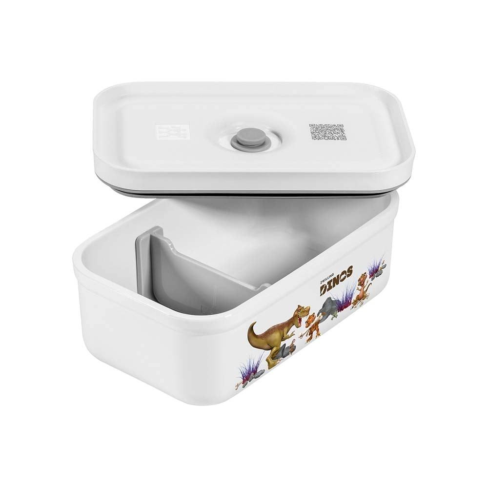 Zwilling Fresh & Save Dinos Vakumlu Yemek Taşıma Kabı M Boyut 0,85 L Beyaz-GriZwilling