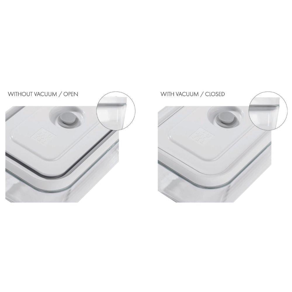 Zwilling Fresh & Save Vakumlu Buzdolabı Saklama Kabı 1.5 L Yarı Şeffaf-GriZwilling