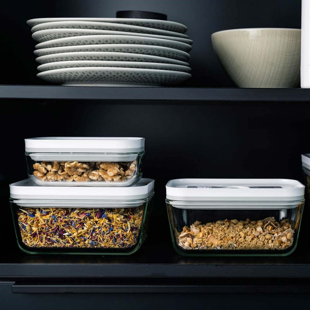 Zwilling Fresh & Save Vakumlu Cam Saklama Kabı M Boyut  0,90 L GriZwilling
