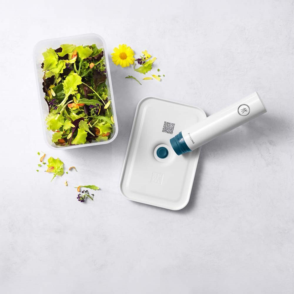 Zwilling Fresh & Save Vakumlu Saklama Kabı L Boyut Yarı Şeffaf 2,30 L Akdeniz MavisiZwilling
