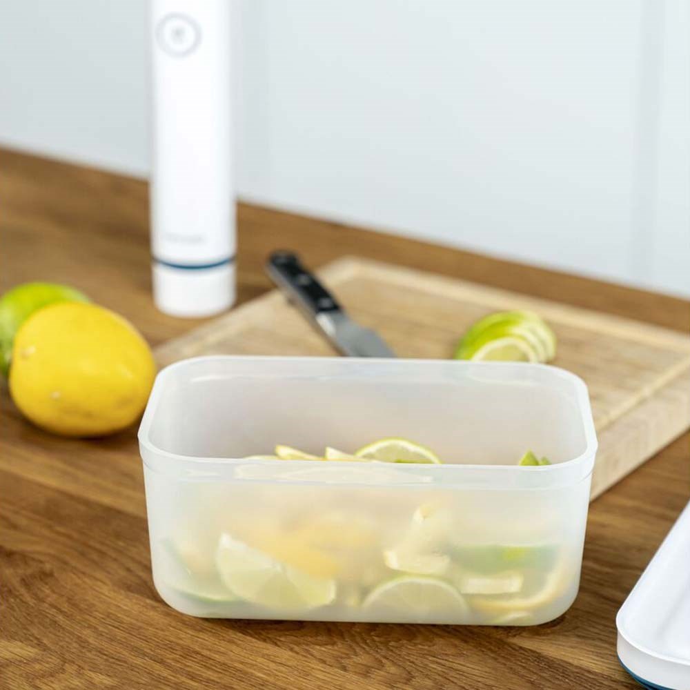 Zwilling Fresh & Save Vakumlu Saklama Kabı M Boyut Yarı Şeffaf 1,10 L Akdeniz MavisiZwilling