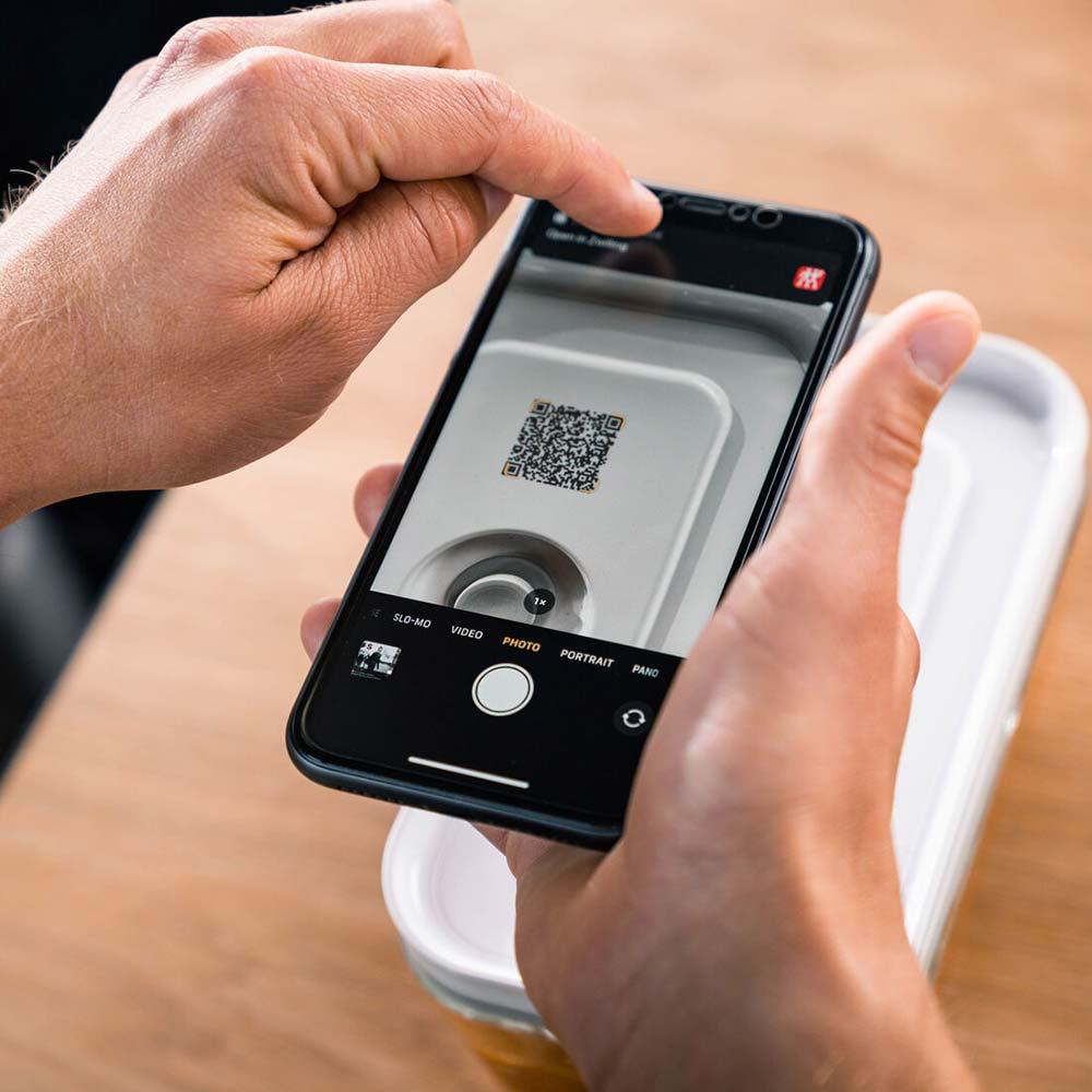 Zwilling Fresh & Save Vakumlu Saklama Kabı L 2,3 L Yarı Şeffaf-GriZwilling