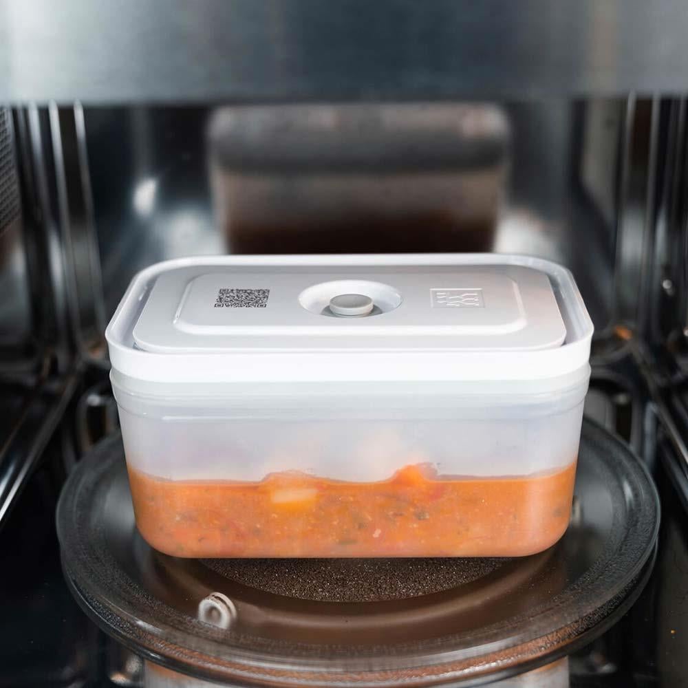 Zwilling Fresh & Save Vakumlu Saklama Kabı M 1,10 L Yarı Şeffaf-GriZwilling