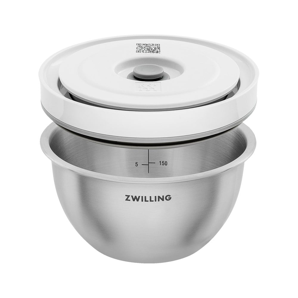 Zwilling Fresh & Save Vakumlu Saklama Kase Seti S/M/L Boyut 3 Parça Paslanmaz ÇelikZwilling