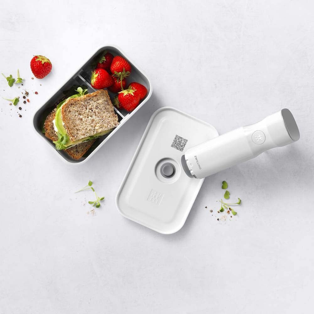 Zwilling Fresh & Save Vakumlu Yemek Kabı M Boyut 0,80 L Beyaz-GriZwilling