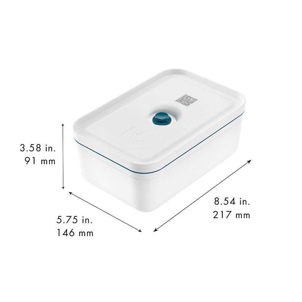 Zwilling Fresh & Save Vakumlu Yemek Taşıma Kabı L Boyut 1,3 L Akdeniz MavisiZwilling