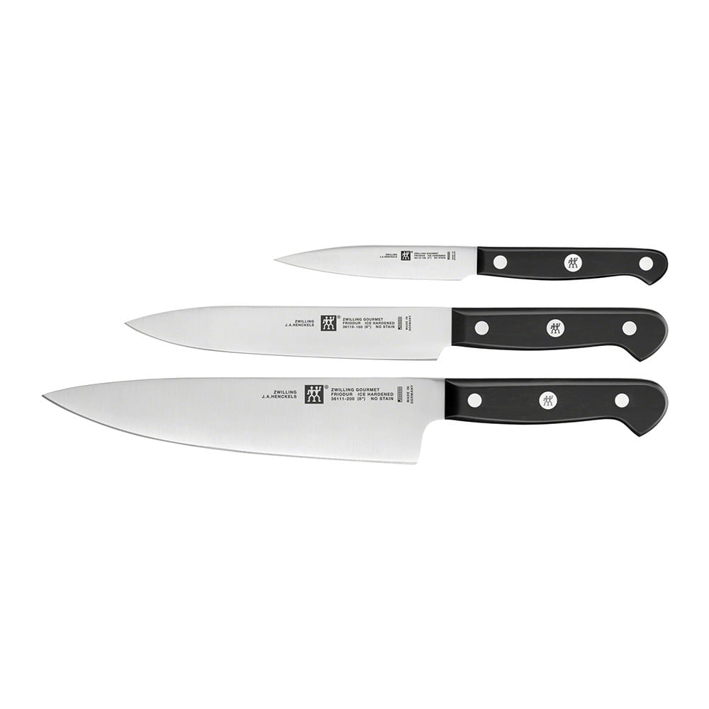 Zwilling Gourmet Bıçak Seti Siyah 3 ParçaZwilling