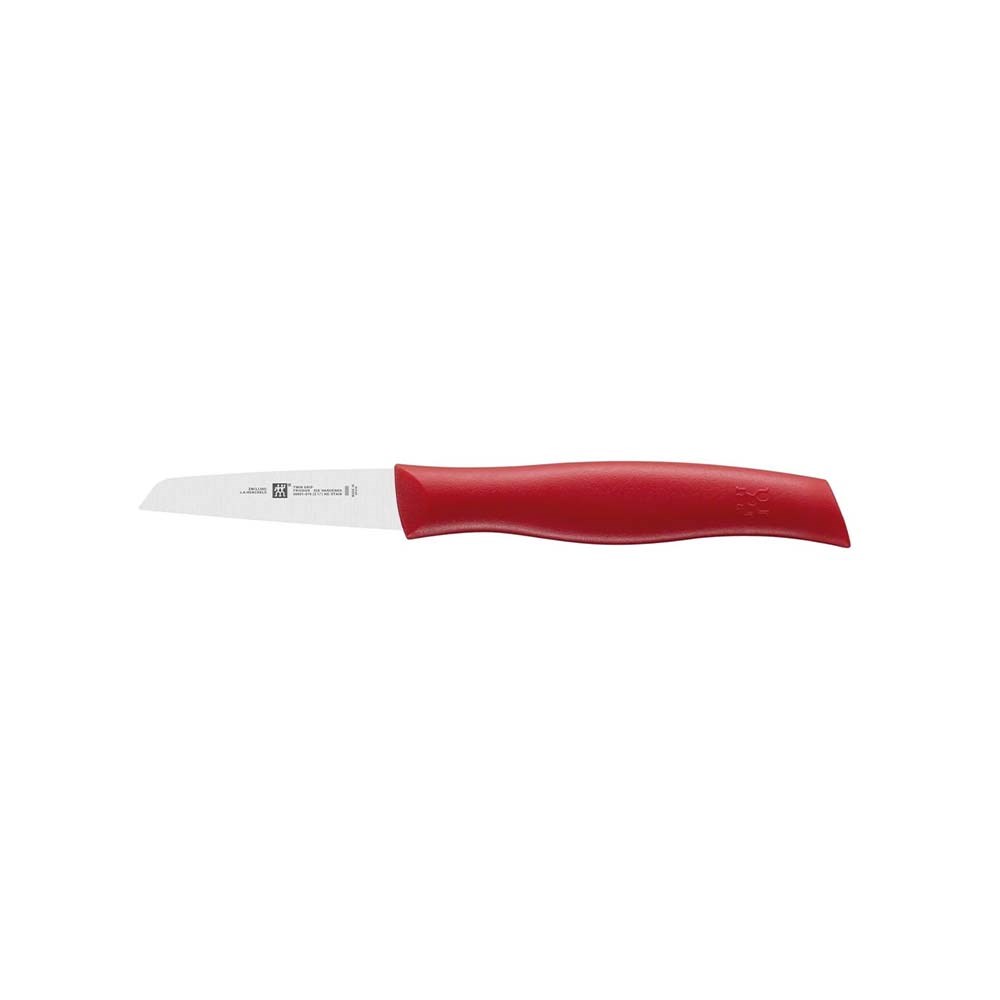Zwilling Twin Grip Sebze/Meyve Bıçağı 7 cm KırmızıZwilling