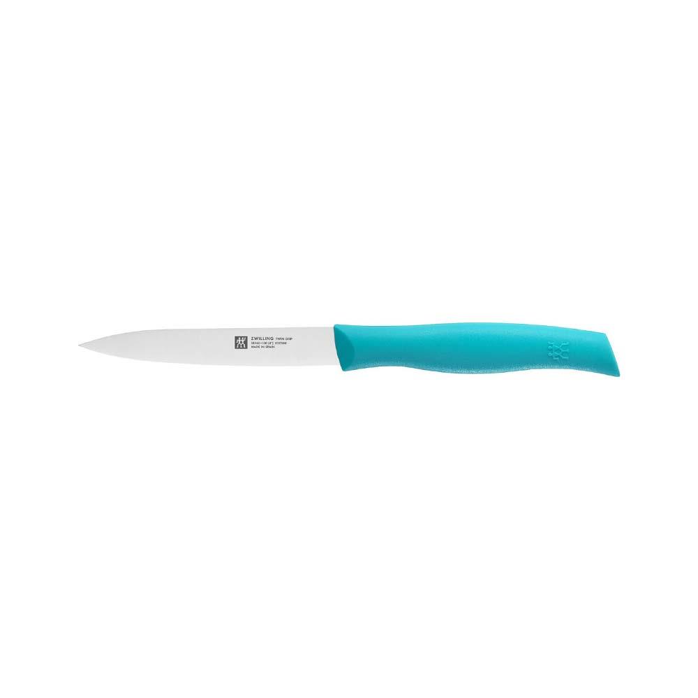 Zwilling Twin Grip Soyma Bıçağı 10 cm TurkuazZwilling