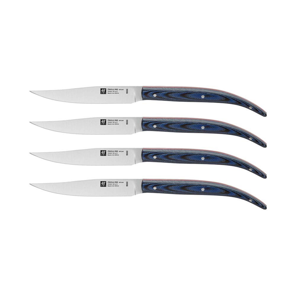 Zwilling Twin Steak Bıçağı Seti 4 Parça Mavi MikartaZwilling