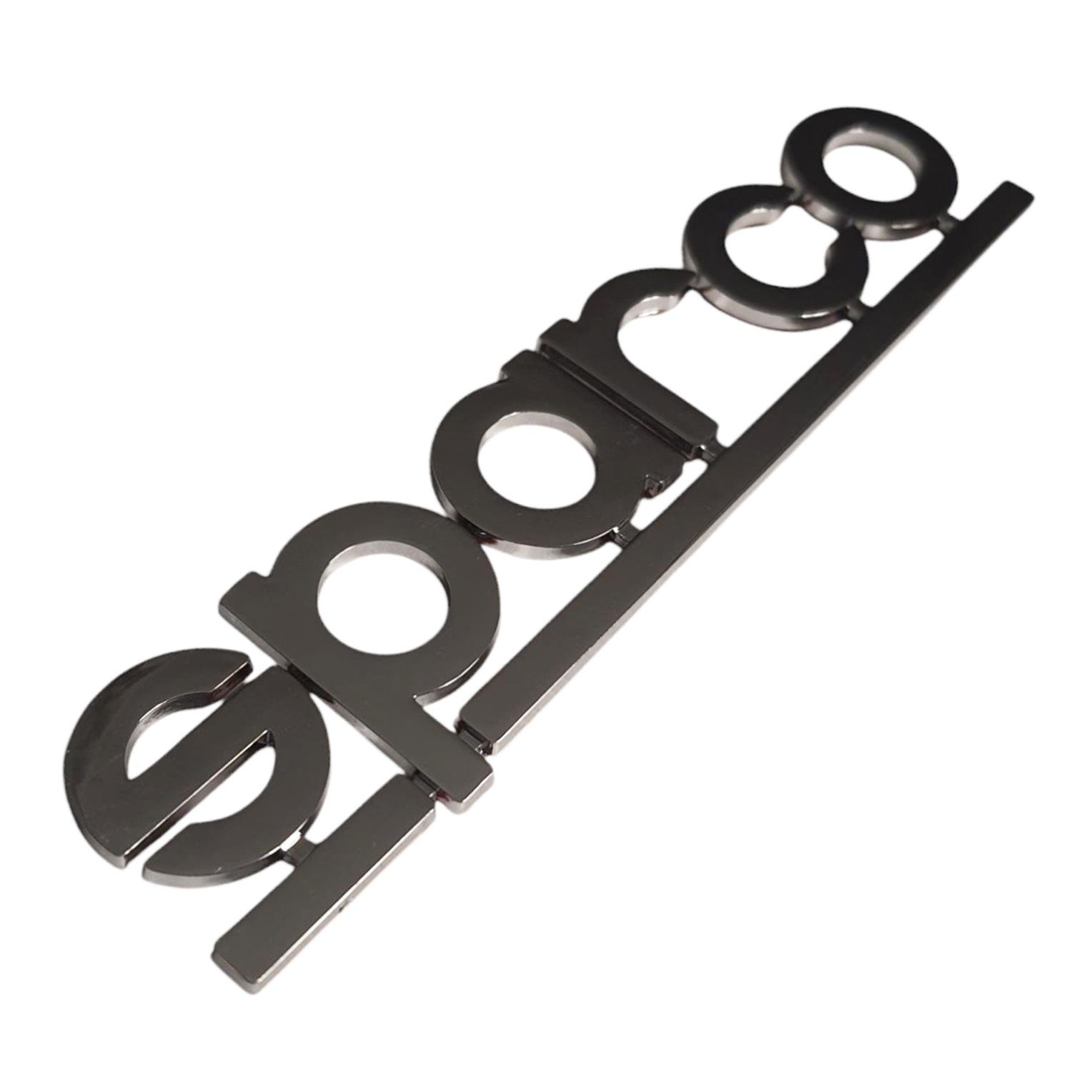 2 Adet Sparco Damla Amblem Kendinden Yapışkanlı 11,5x3,6cm 0571