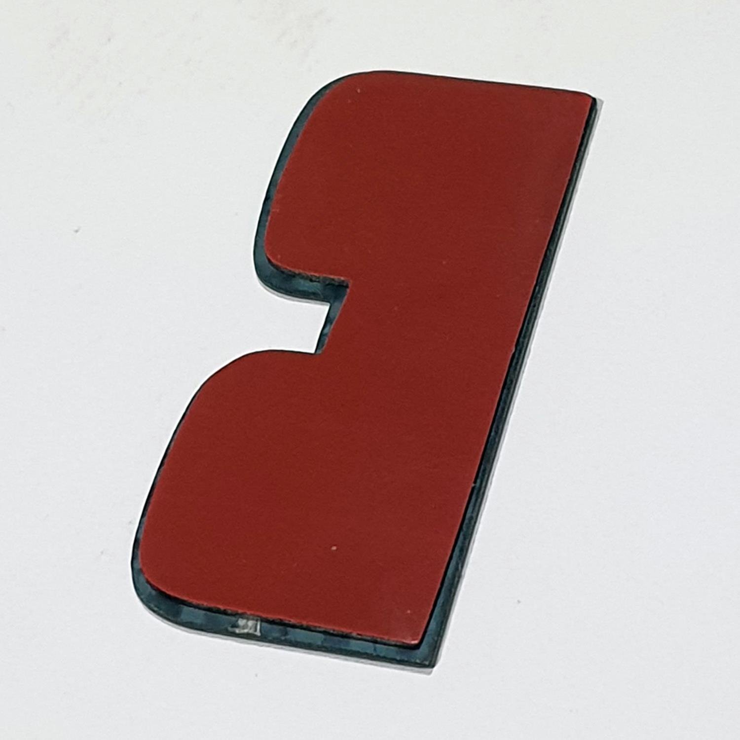 3.0 TWIN CAM 24 Metal Amblem 35mm x 80mm x 2mm