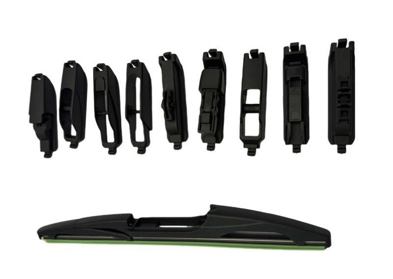 9 aparatlı hibrit arka silecek kilitli model 25 cm / CASI9-25