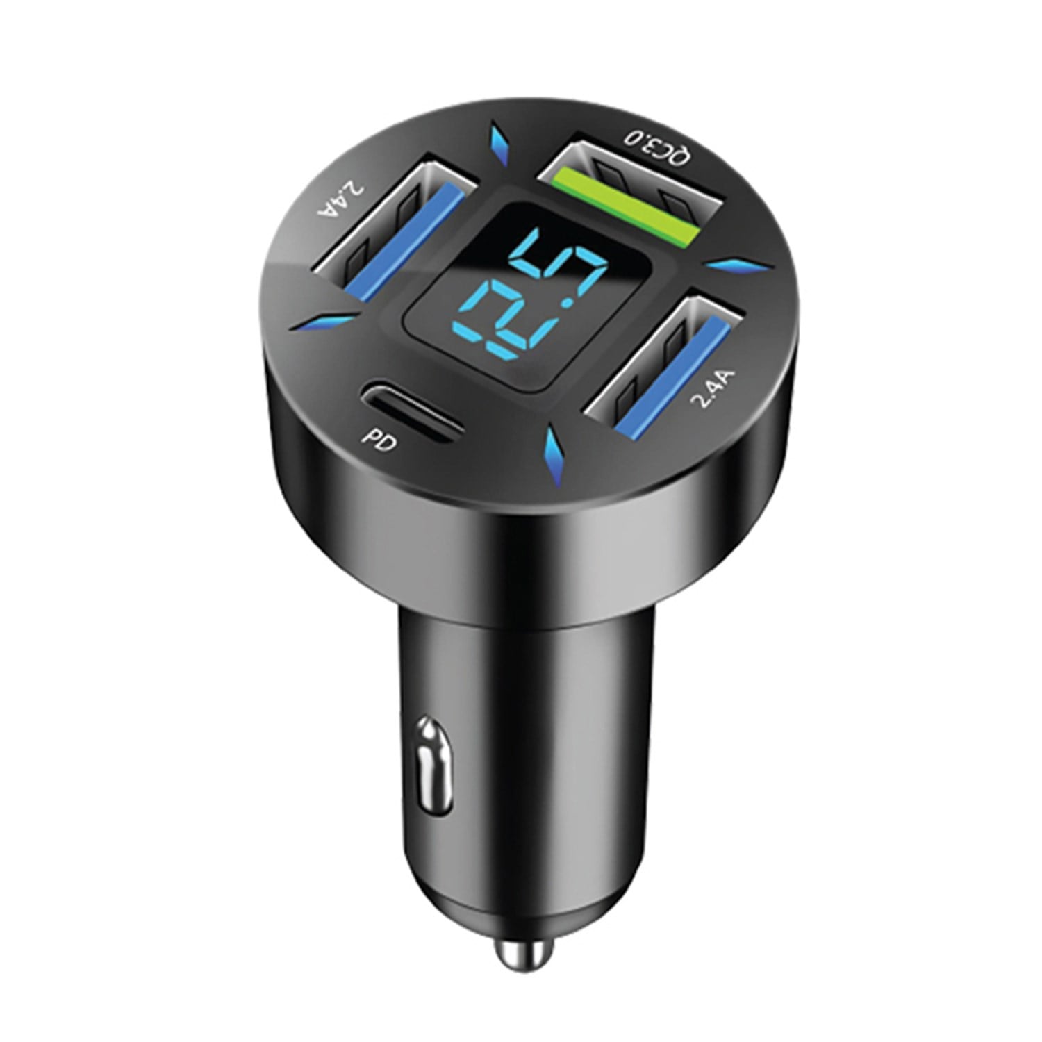 Carub Araç Çakmak Hızlı Şarj Soketi Dijital 4in1 66W BR5901848