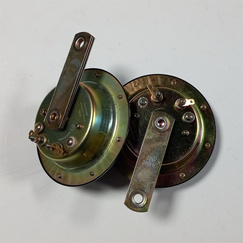 Carub Korna 12V Süper Ton Büyük 130MM Siyah