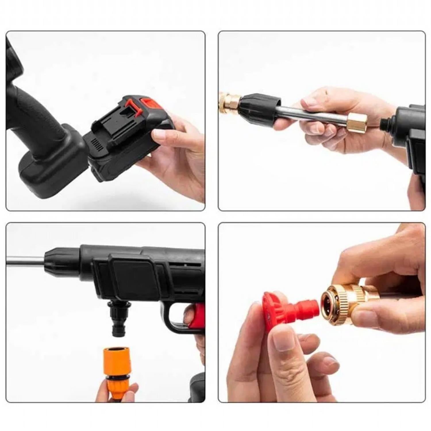 Carub Oto Yıkama Tabancası Şarjlı Basınçlı BR0922536