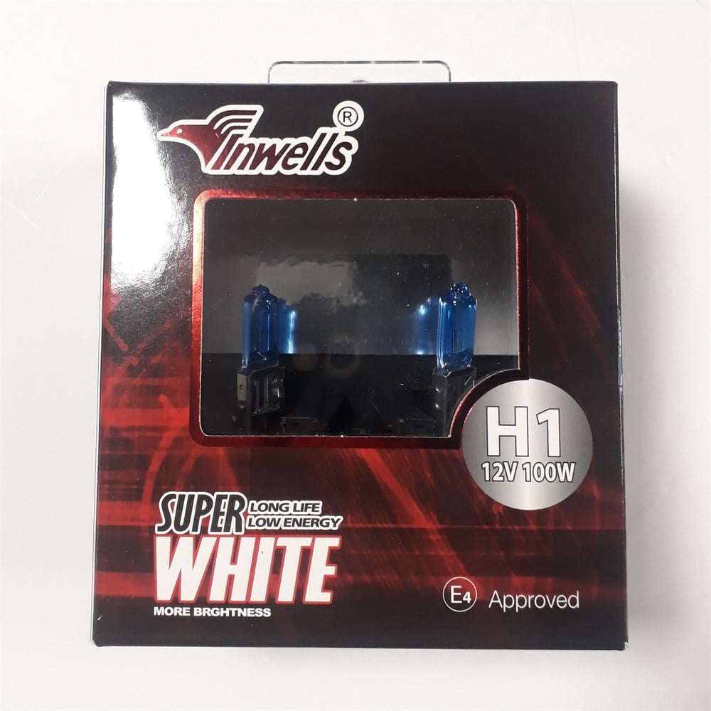Inwells Ampül H1 12V 100W Beyaz Işık