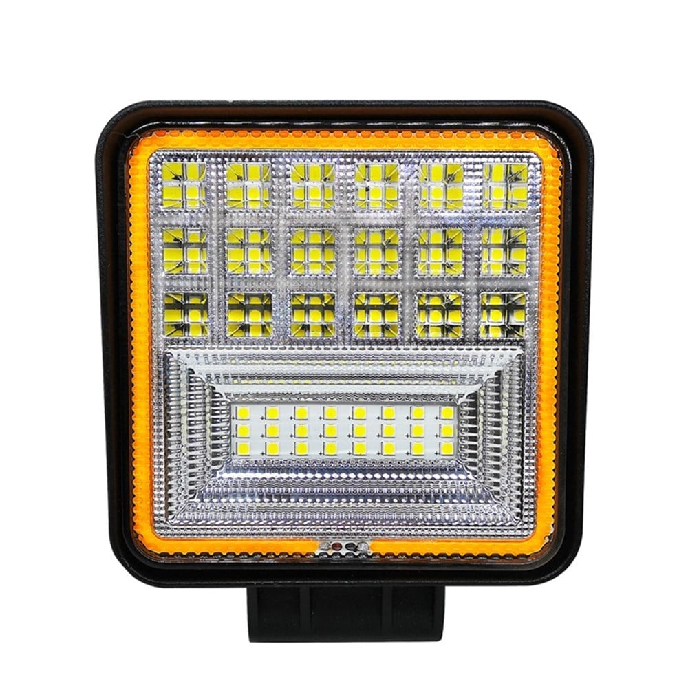 Kare kırmızı angelli sis lambası 12-24V / LASS312