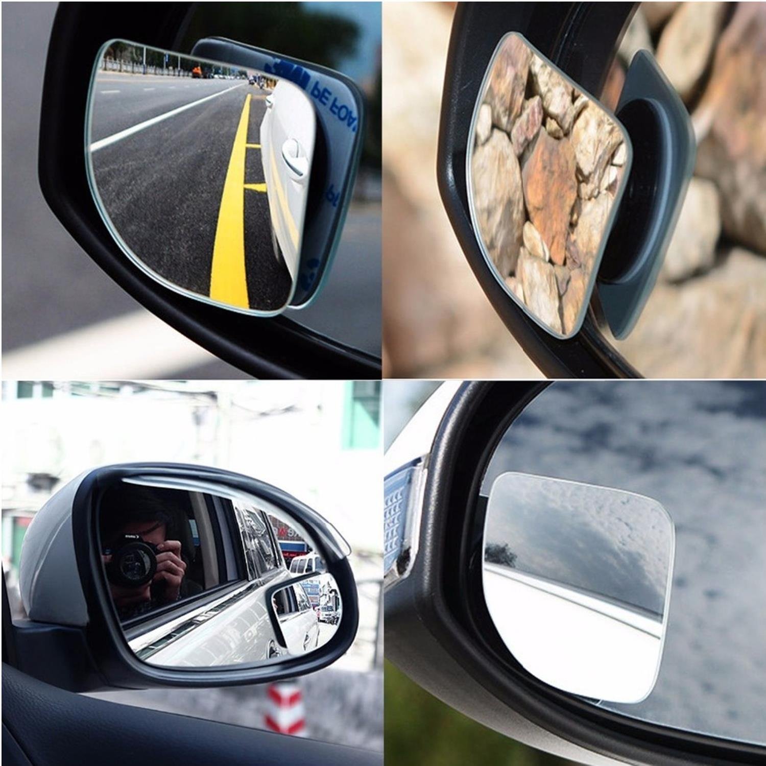 Kör Nokta Ayna 40mm Yapışkanlı Oynar 2li