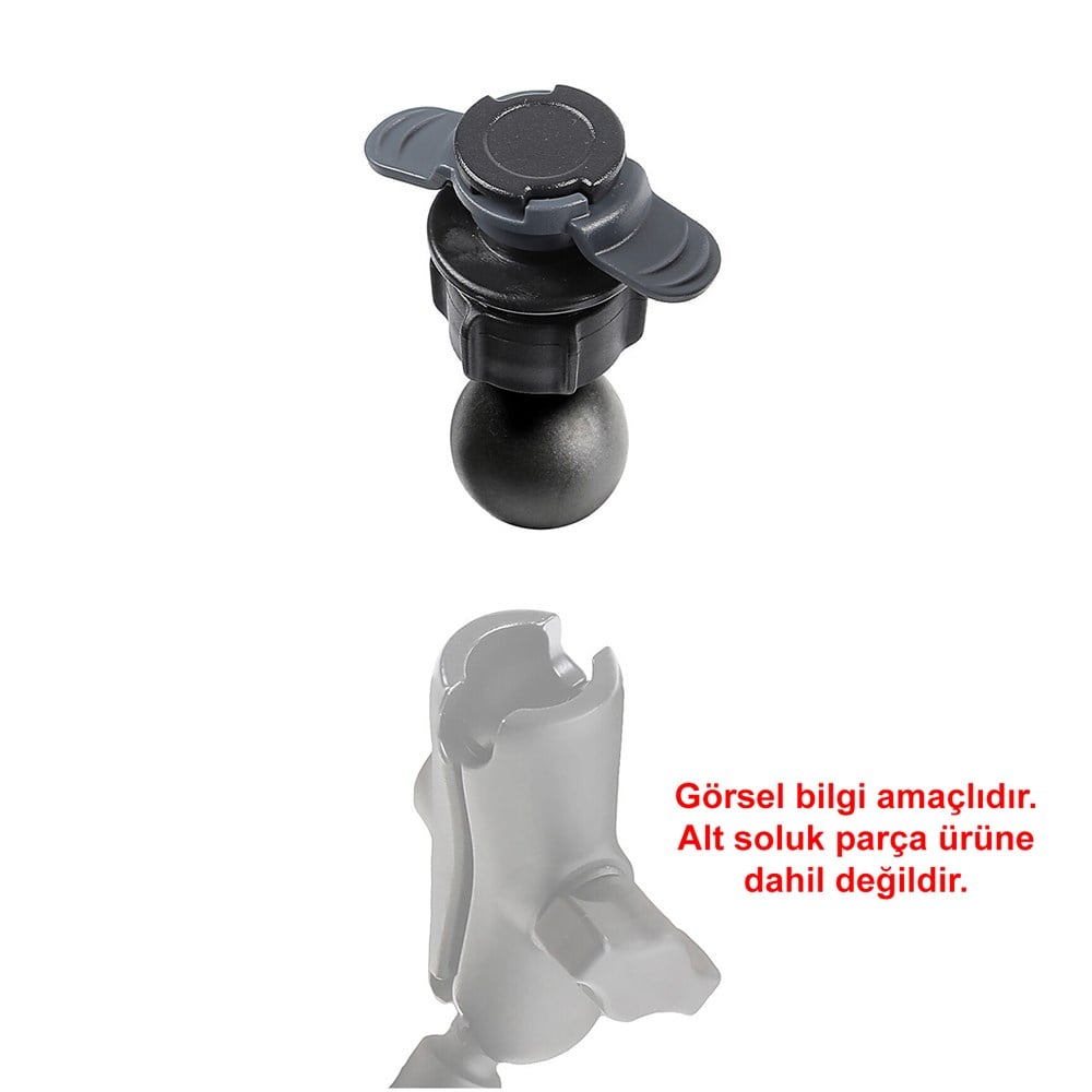 Lampa Opti-Ball Head 25mm Top + Telefon Tutucu Adaptörü 90555