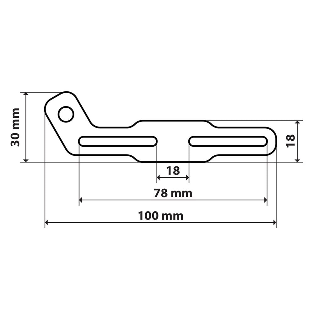 Lampa Opti-Brake Motosiklet Hidrolik Kapağı Telefon Bağlantı Aparatı 90552