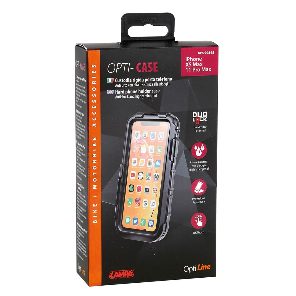 Lampa Opti-Case iPhone XS Max / 11 Pro İçin Hard Case Telefon Kabı Su Geçirmez 90545