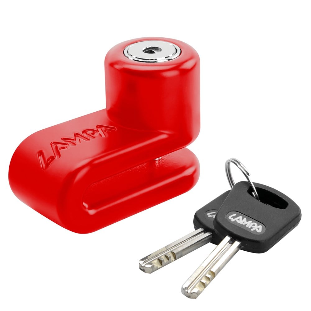 Lampa Pinch Kırmızı 5,5mm Disk Kilidi 2 Anahtarlı 91564