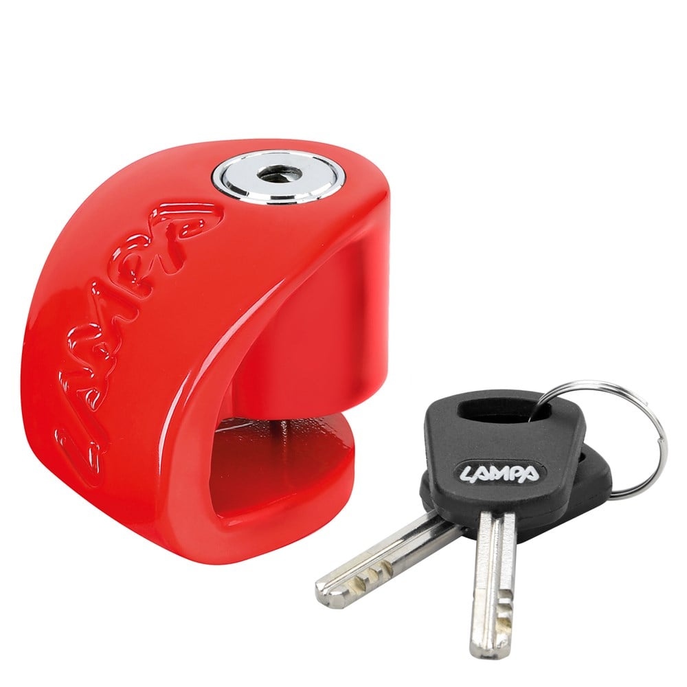 Lampa Stone XS Kırmızı 5,5mm Disk Kilidi 2 Anahtarlı 90562