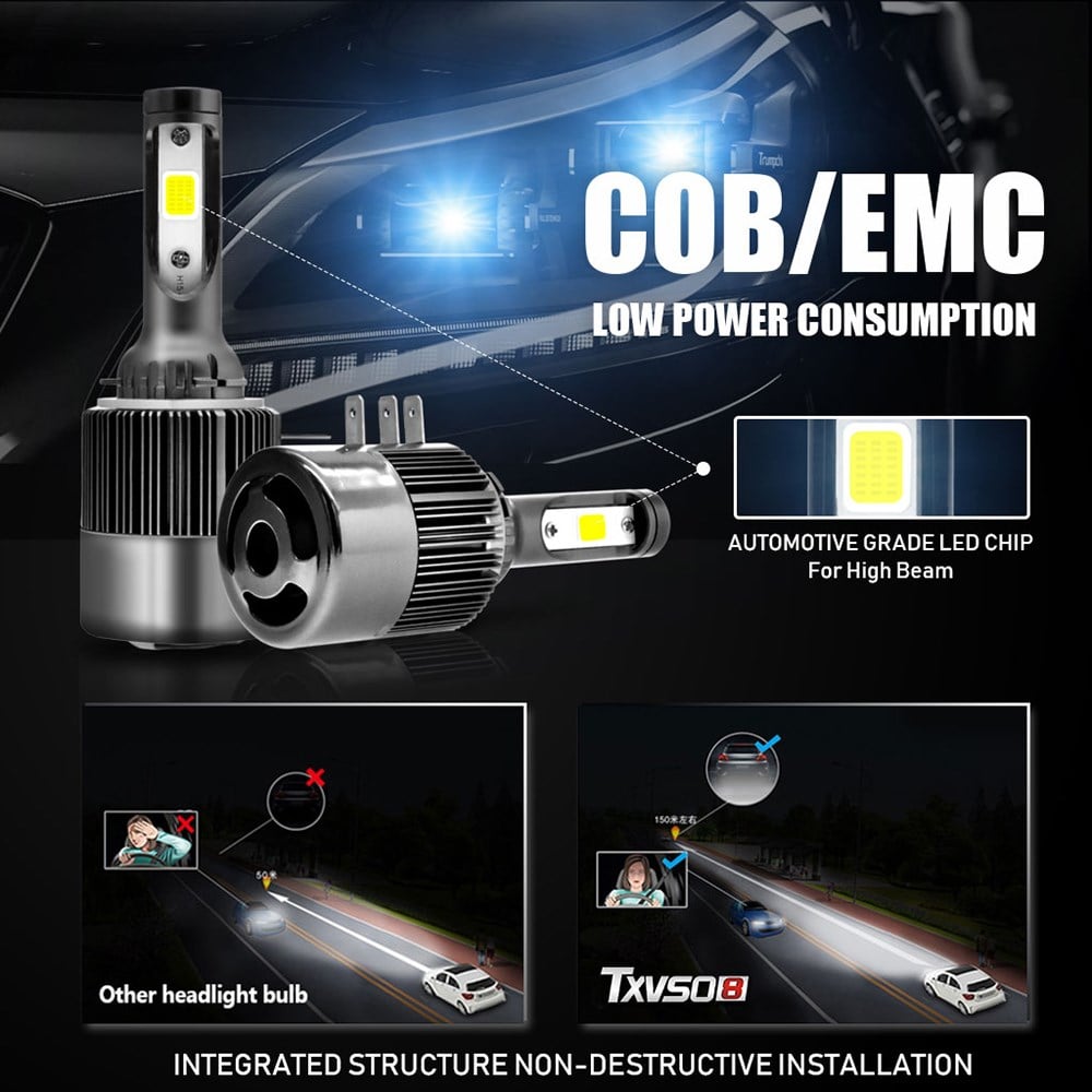 Led far ampulü 3570 chip 72W 11.000LM Canbus 12-24V / LAAM560-3