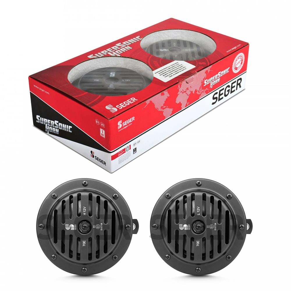Seger Supersonic Supertone Korna 12V Takım