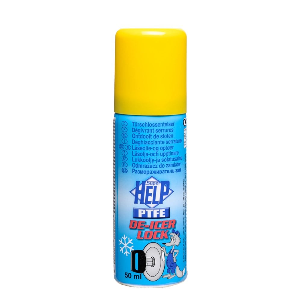 Superhelp Kilit Buz Çözücü + PTFE Yağlayıcı 50 Ml. Made in Italy 043650
