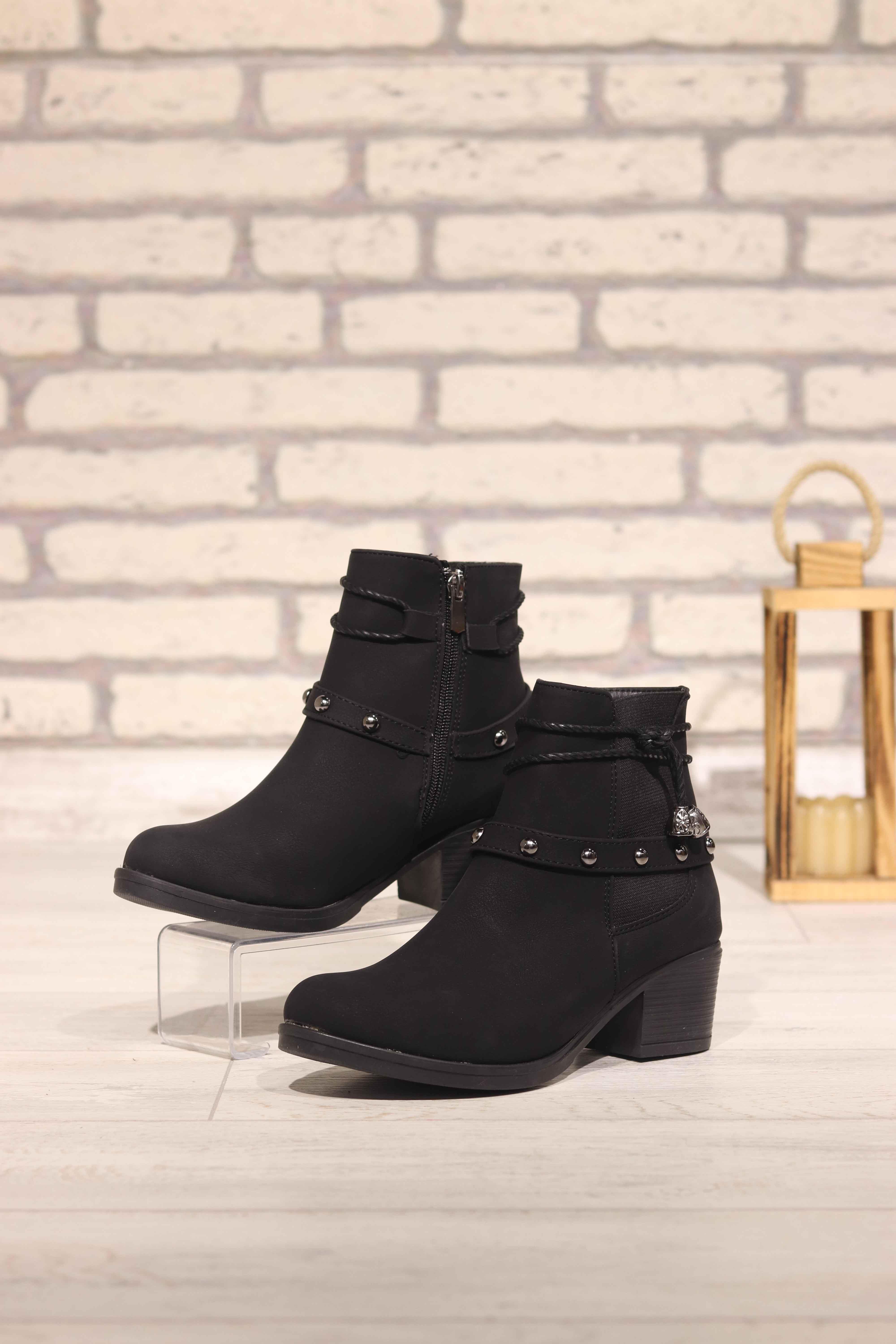 5 Cm Topuklu Kadın Bot 71 - SİYAH