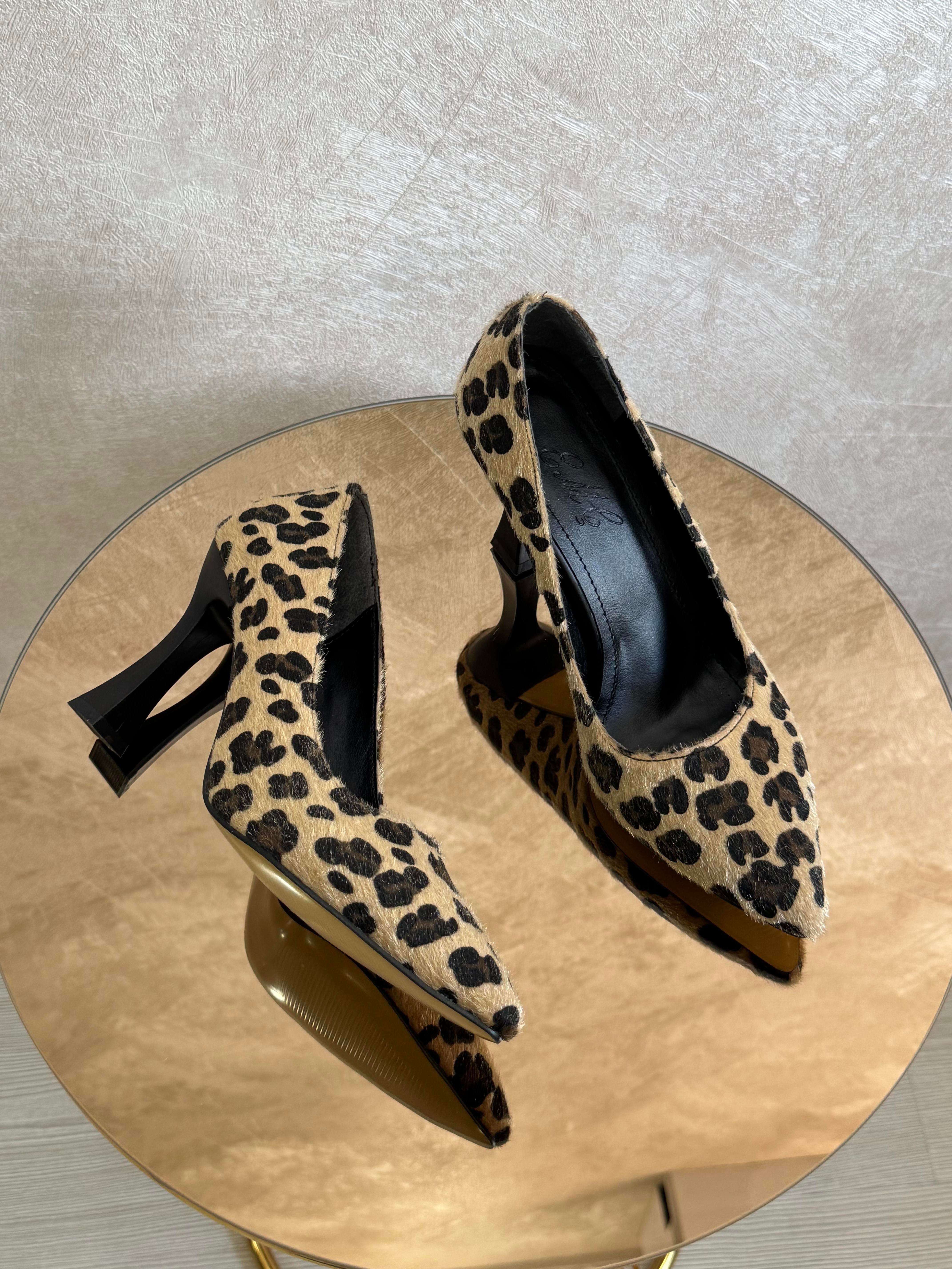 8CM ŞAMPANYA TOPUKLU KADIN AYAKKABI 024