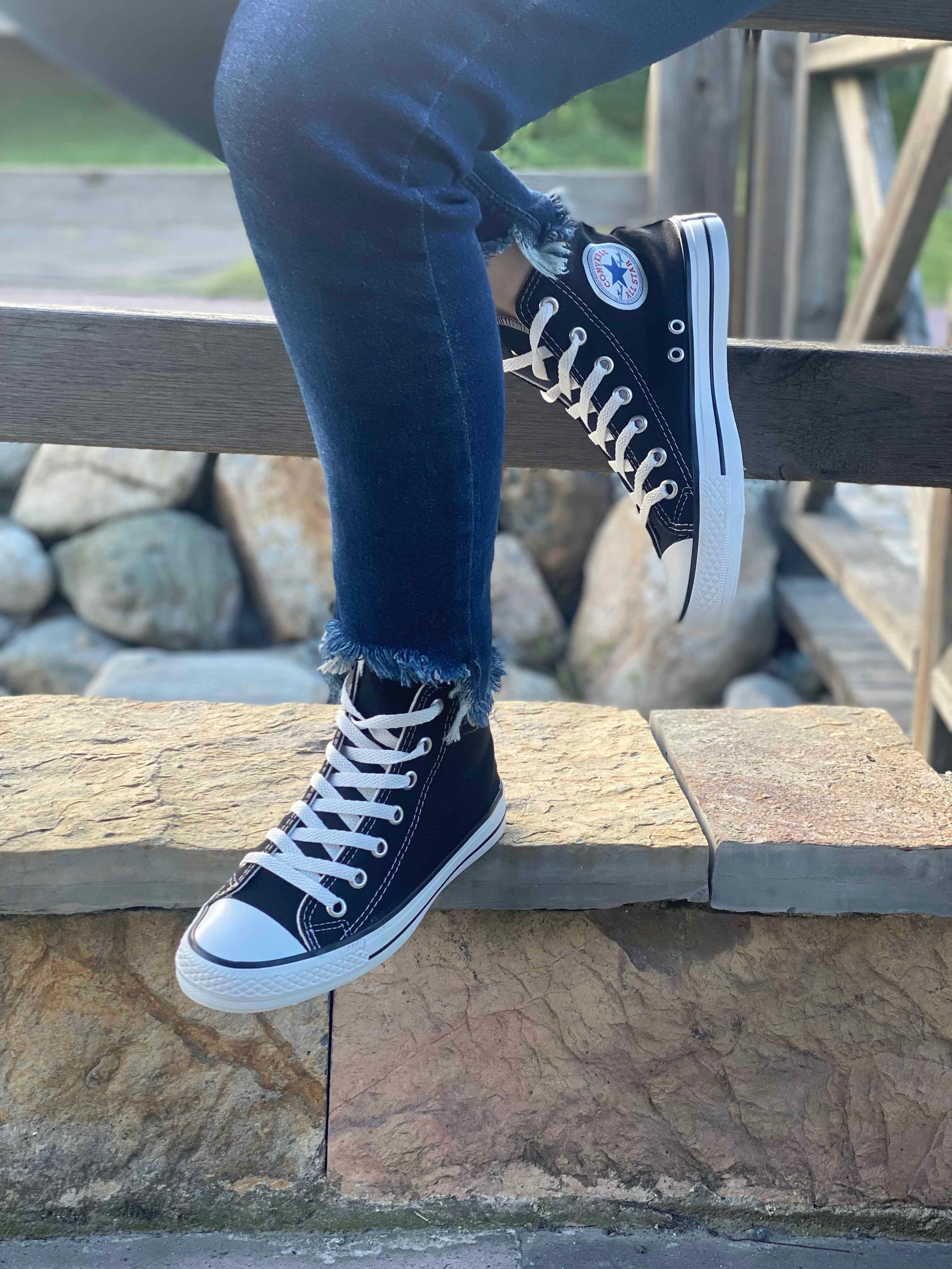 Boğazlı Converse Unisex Ayakkabı İmitasyon 800