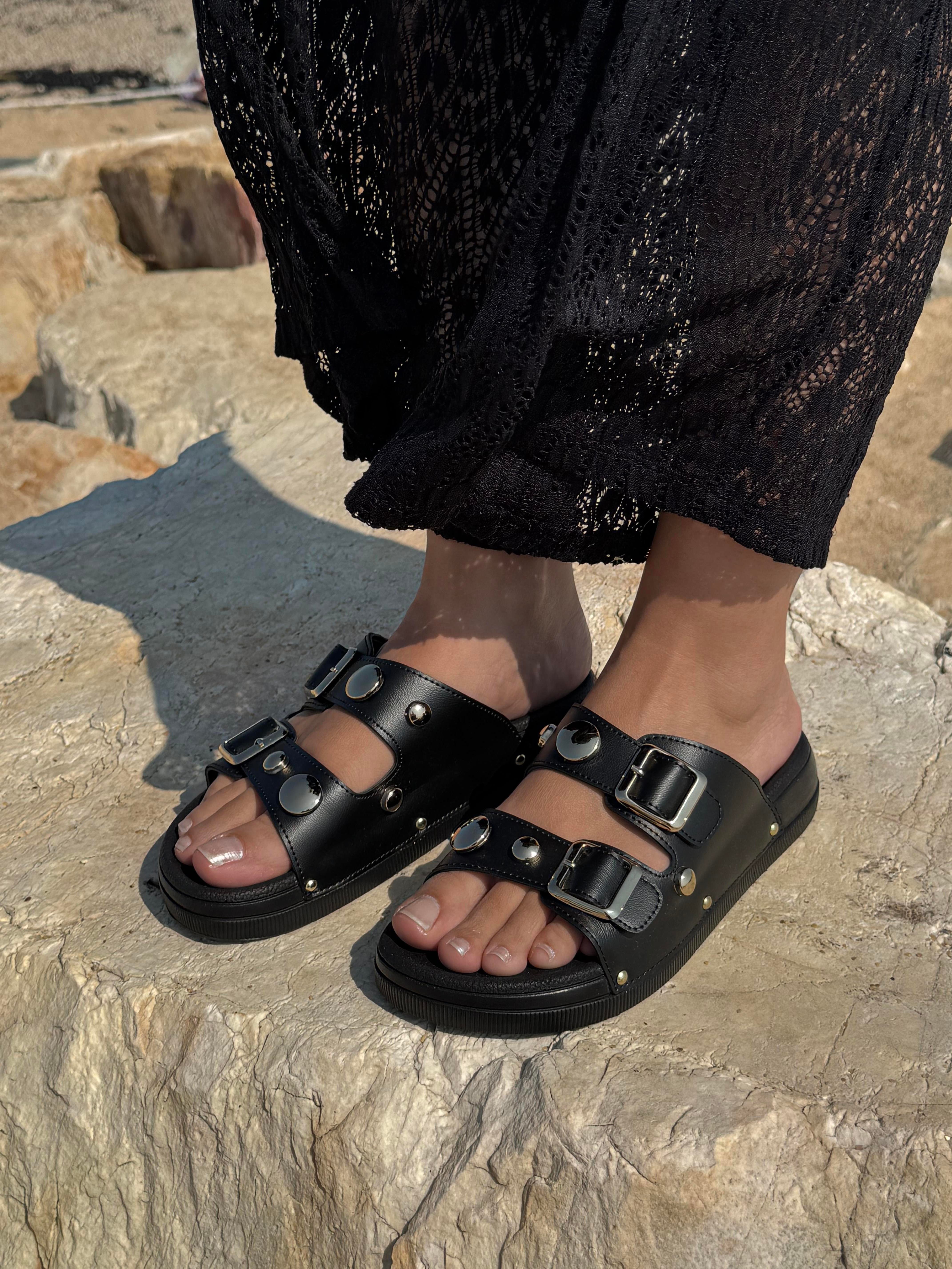 ÇİFT BANT TOKALI BONCUKLU TERLİK T-006