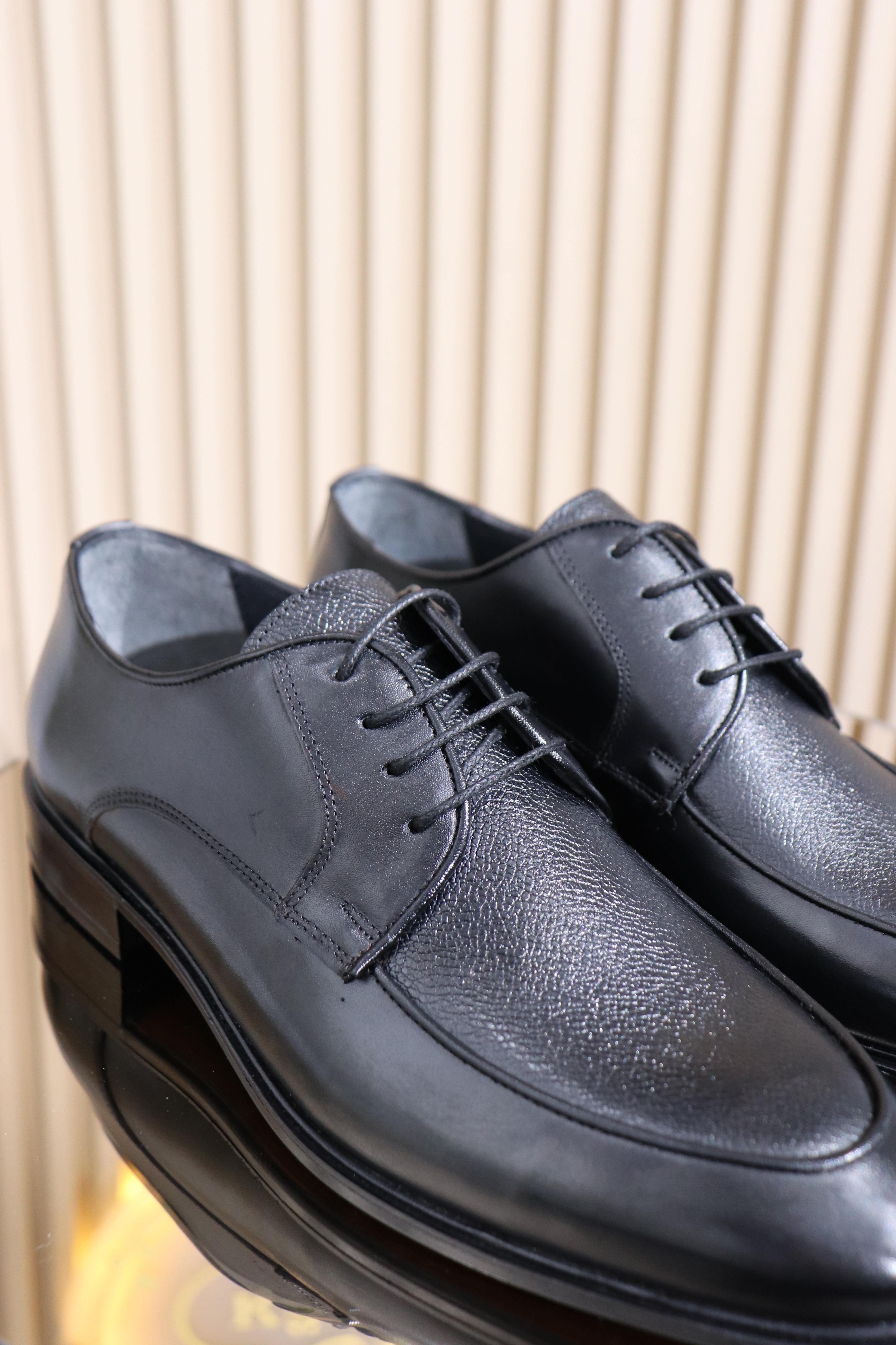 HAKİKİ DERİ BAĞLI ERKEK KUNDURA K-006