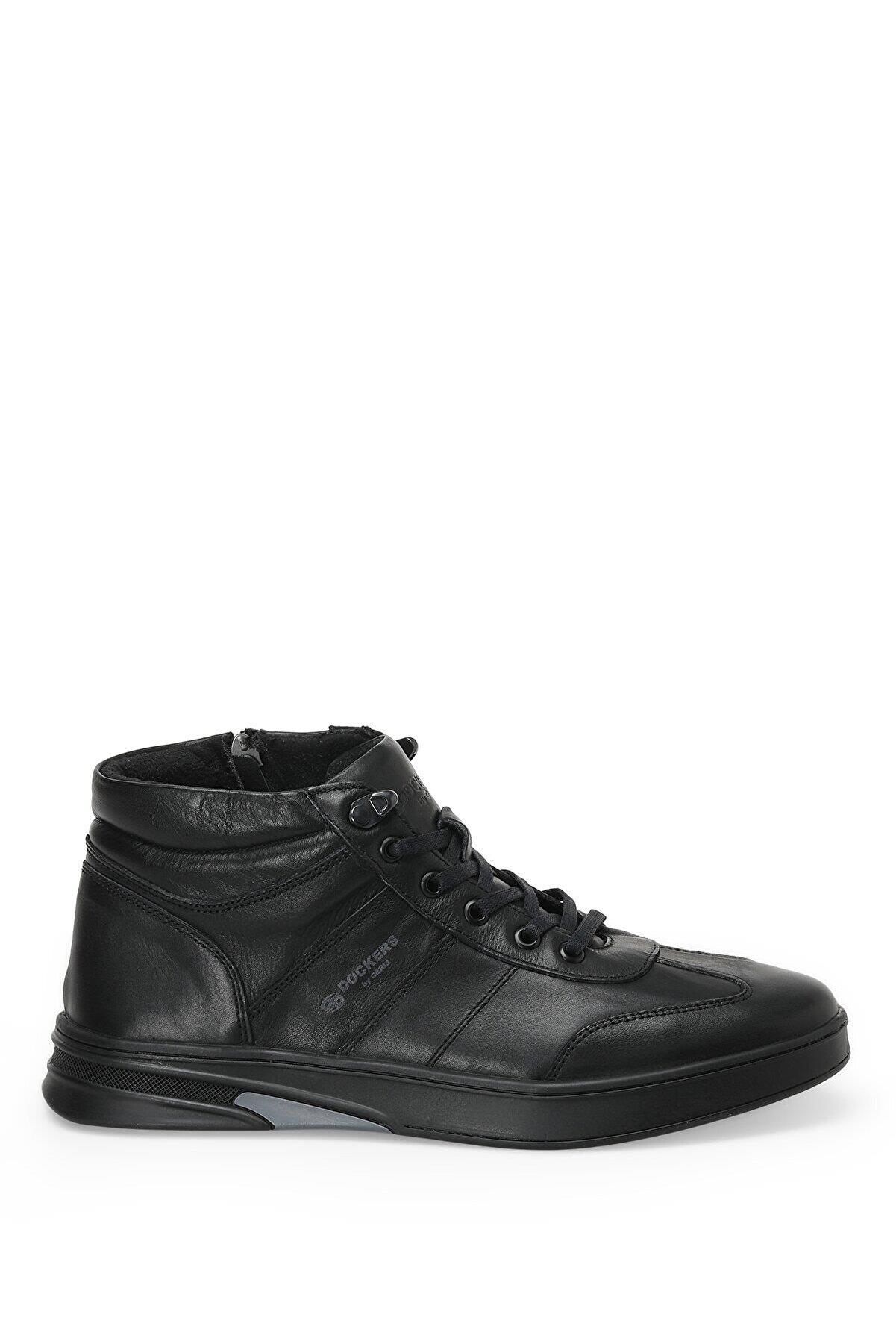 Hakiki Deri Dockers Erkek Bot 233287D 2Pr - SIYAH