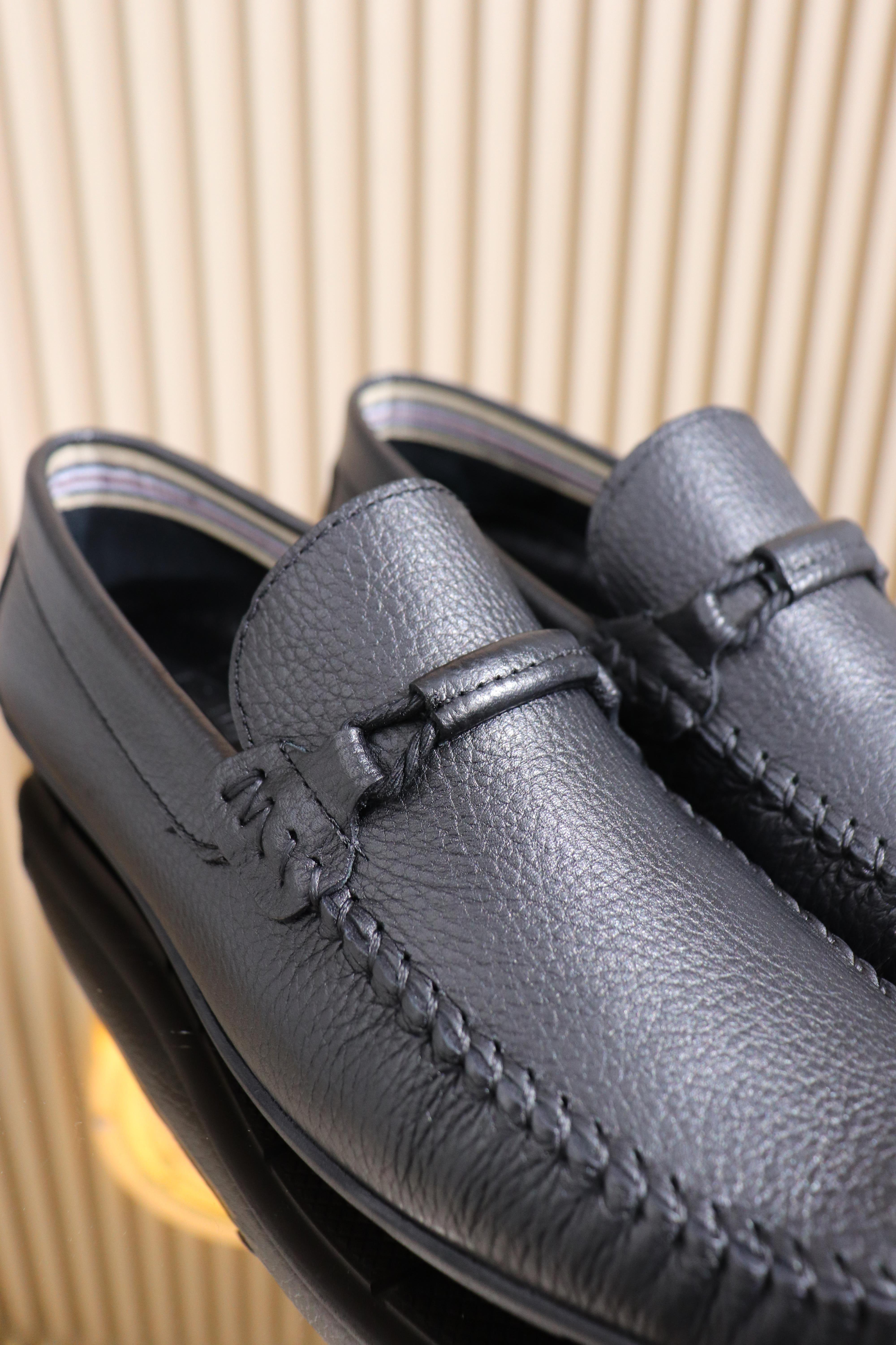 HAKİKİ DERİ İPLİ ERKEK BABET AYAKKABI B-004