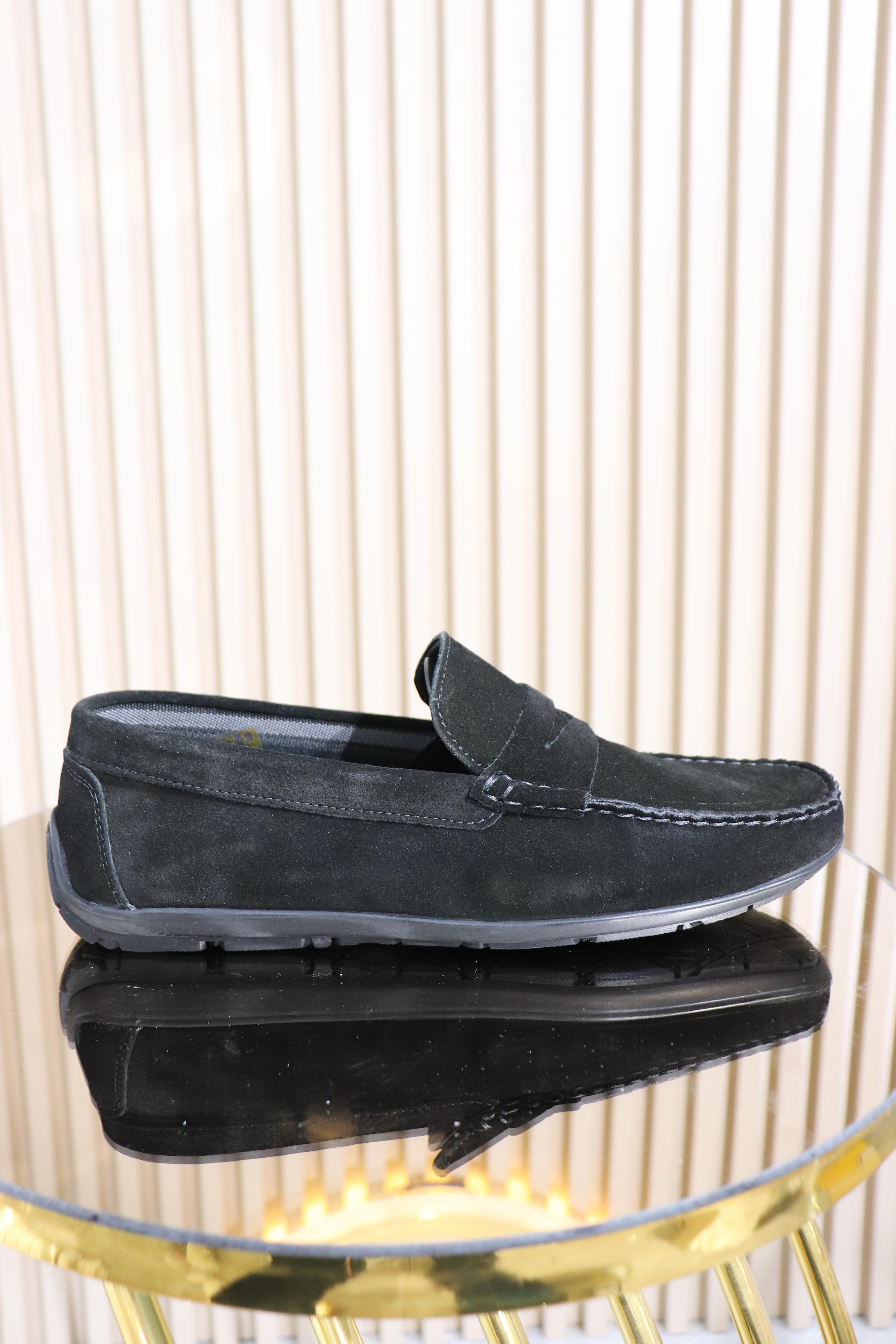 HAKİKİ DERİ KEMERLİ ERKEK BABET AYAKKABI B-005