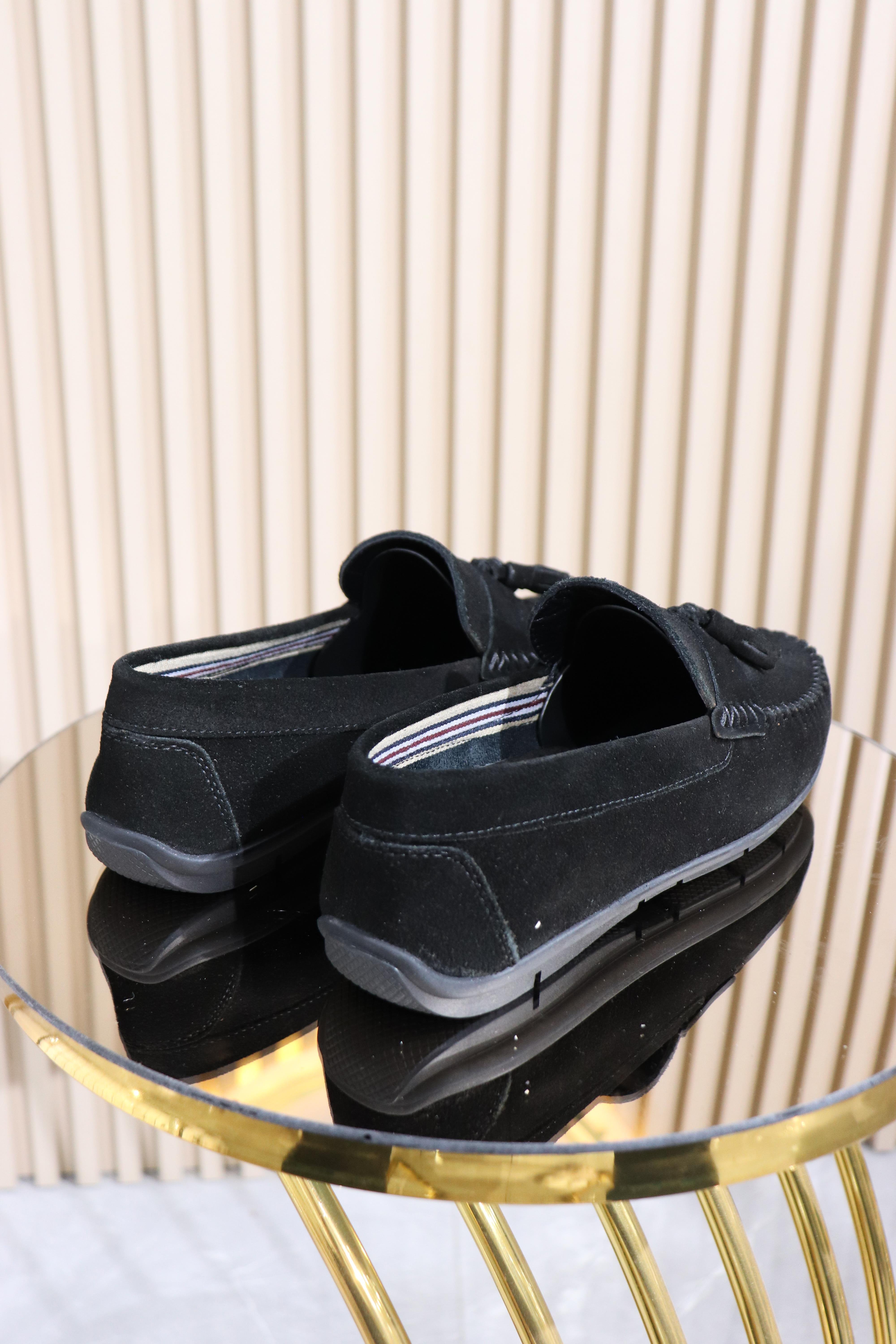 HAKİKİ DERİ PÜSKÜLLÜ ERKEK BABET AYAKKABI B-006