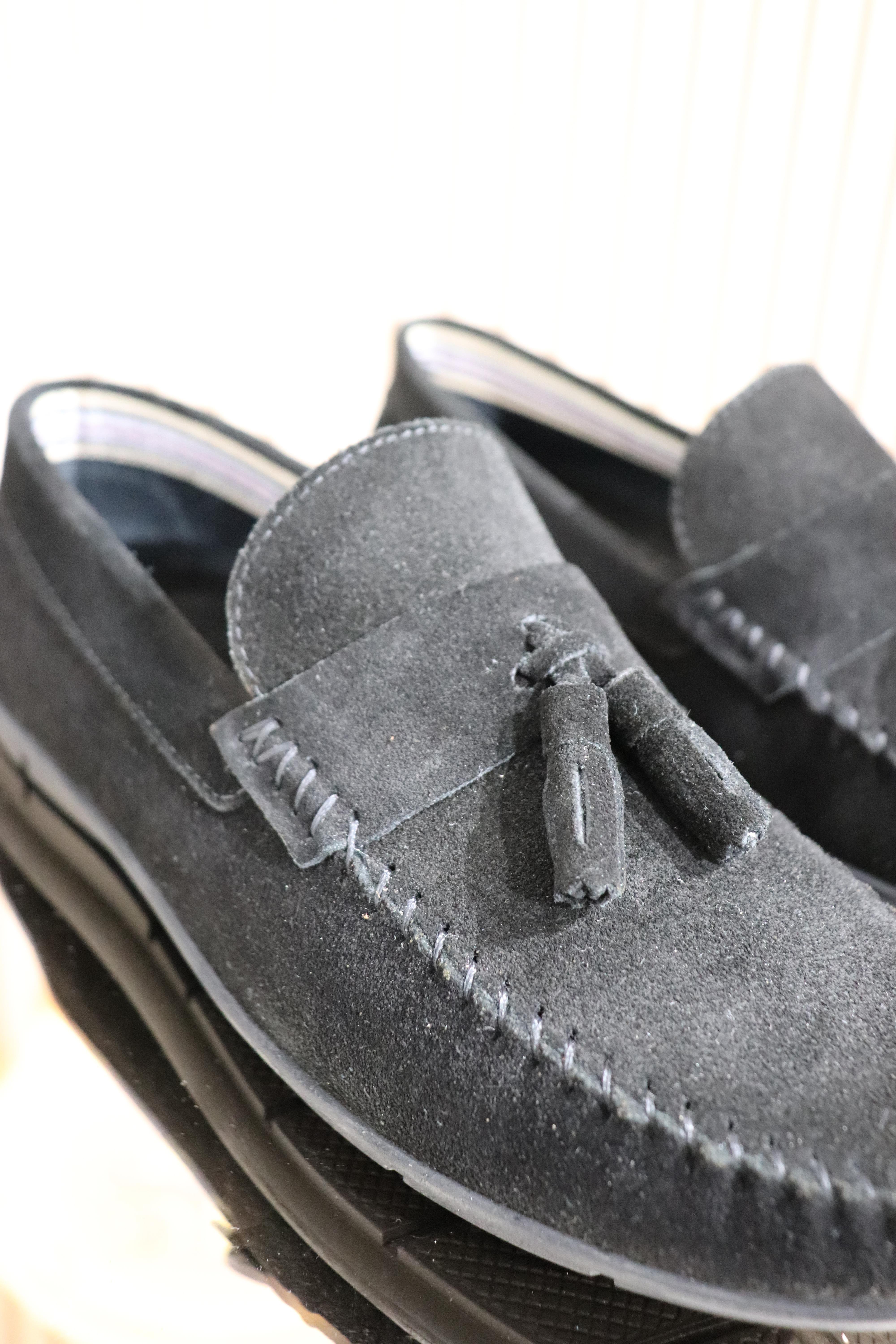 HAKİKİ DERİ PÜSKÜLLÜ ERKEK BABET AYAKKABI B-006