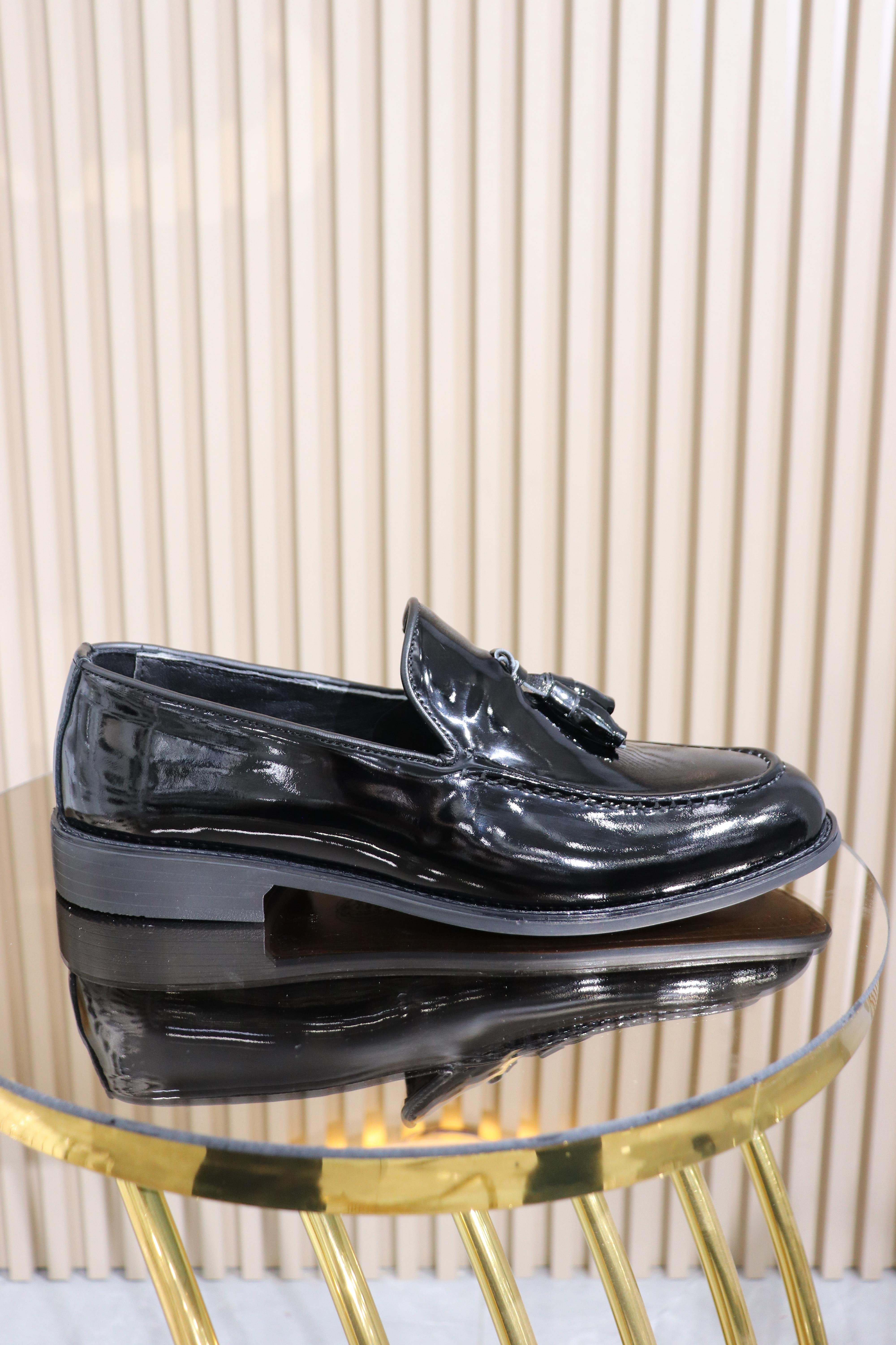 HAKİKİ DERİ PÜSKÜLLÜ ERKEK KUNDURA K-005