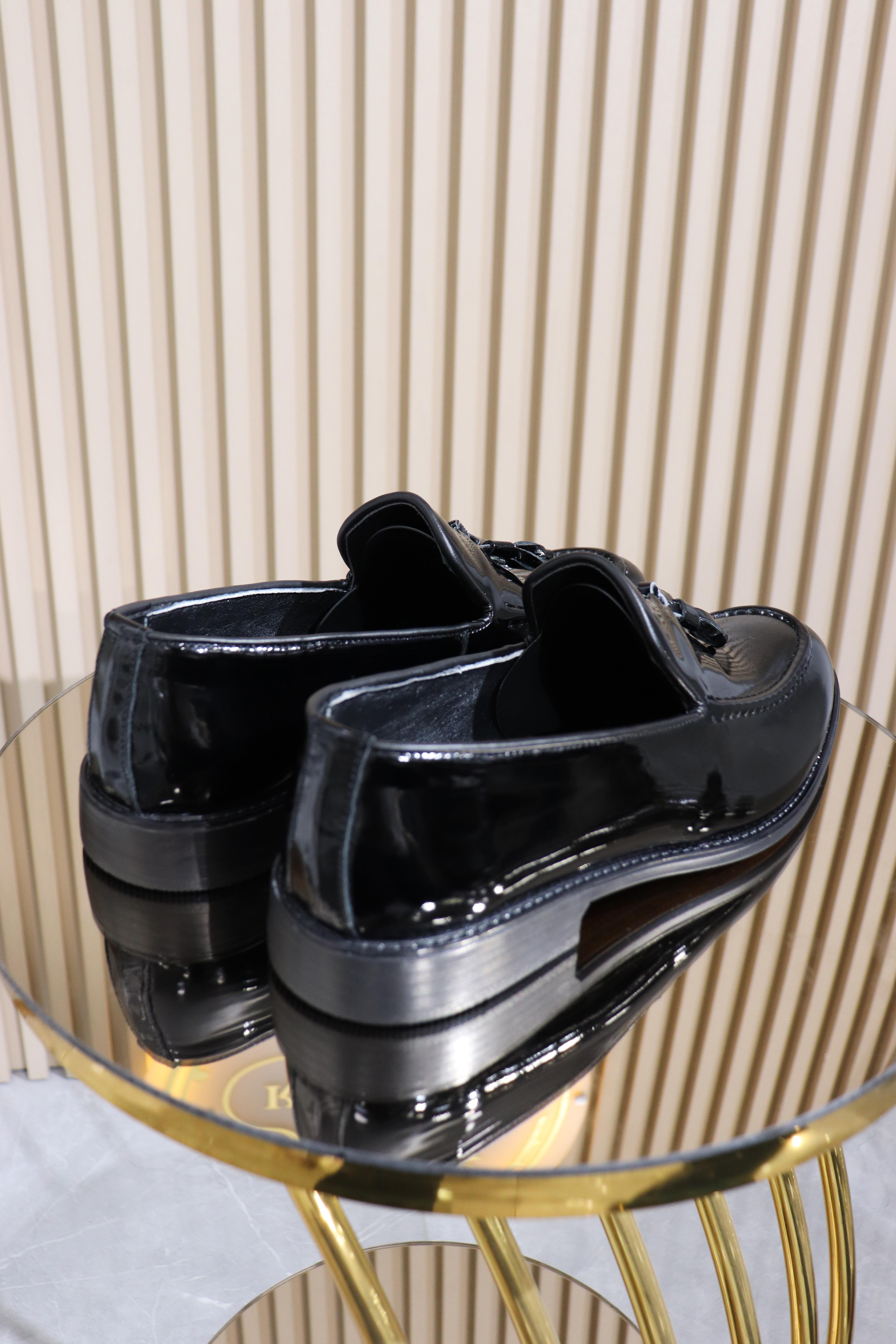 HAKİKİ DERİ PÜSKÜLLÜ ERKEK KUNDURA K-005