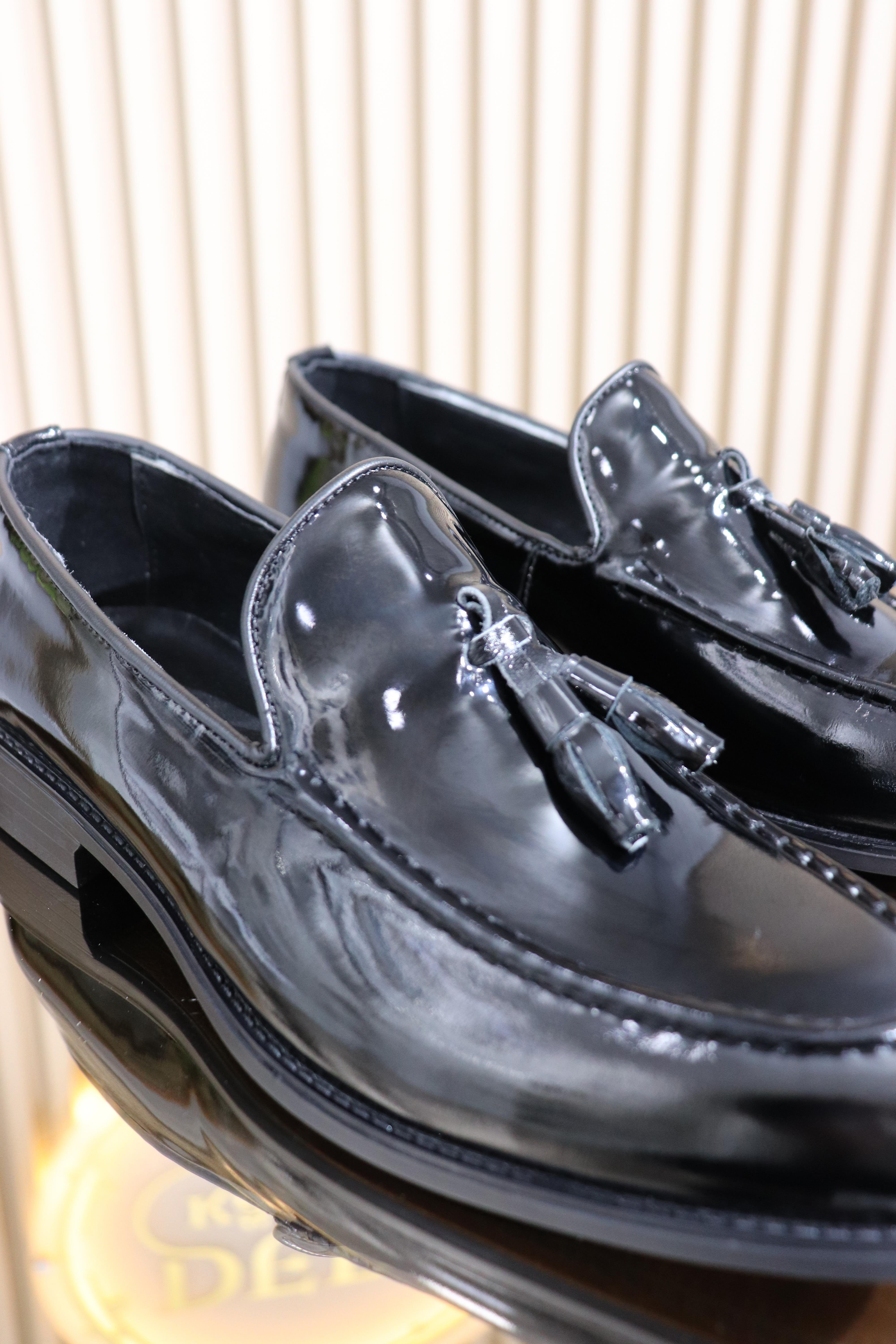 HAKİKİ DERİ PÜSKÜLLÜ ERKEK KUNDURA K-005