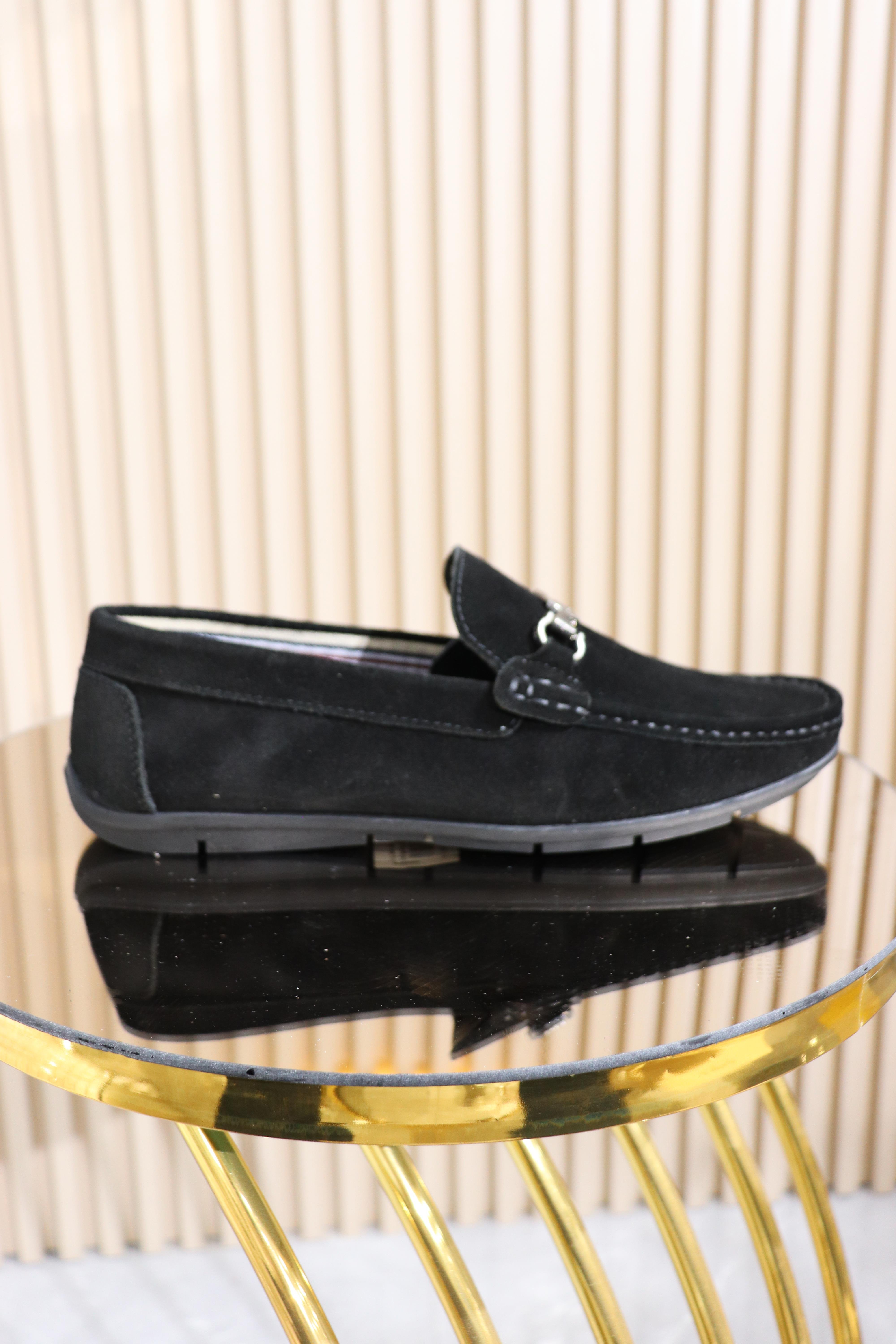 HAKİKİ DERİ TOKALI ERKEK BABET AYAKKABI B-007