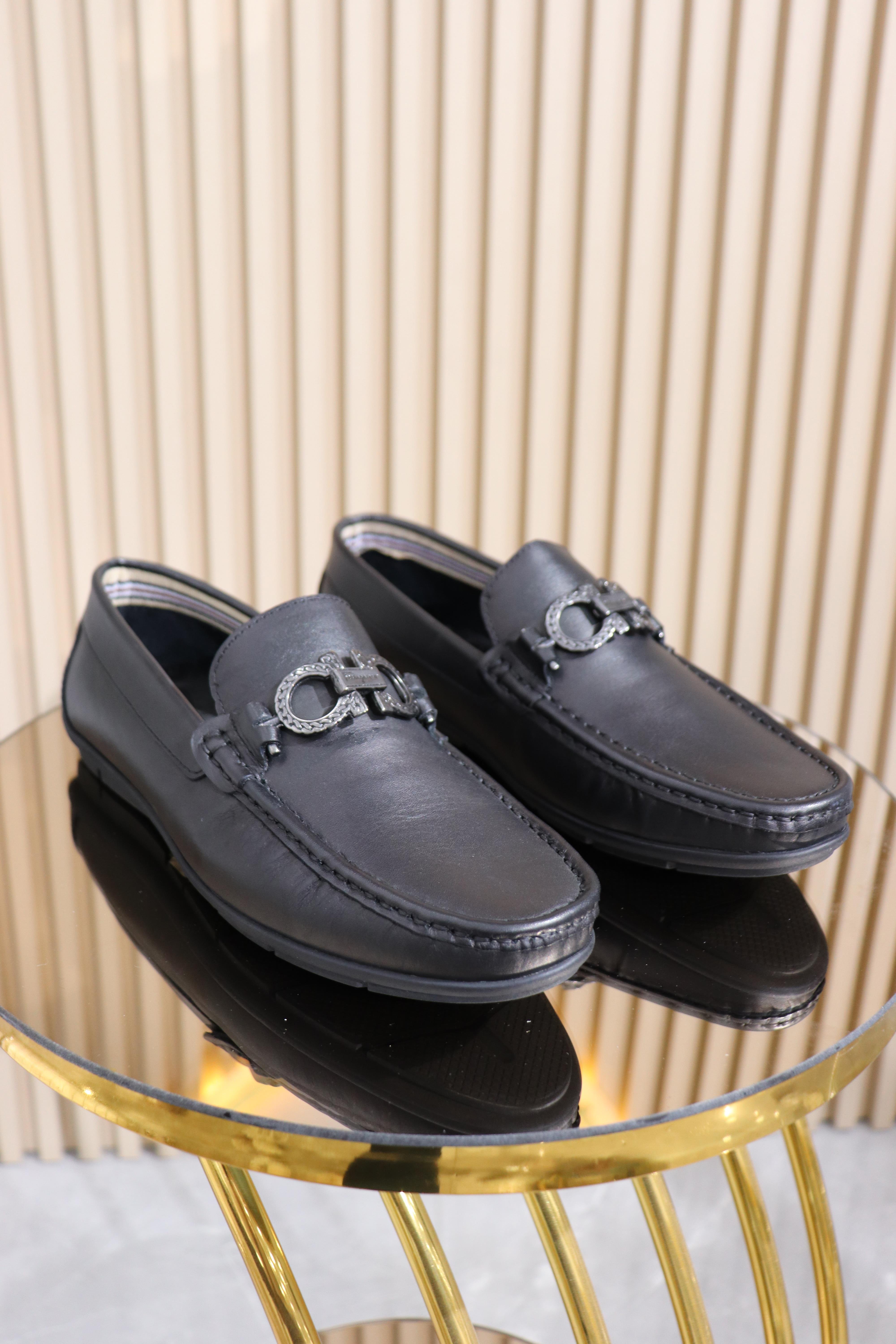 HAKİKİ DERİ TOKALI ERKEK BABET AYAKKABI B-001