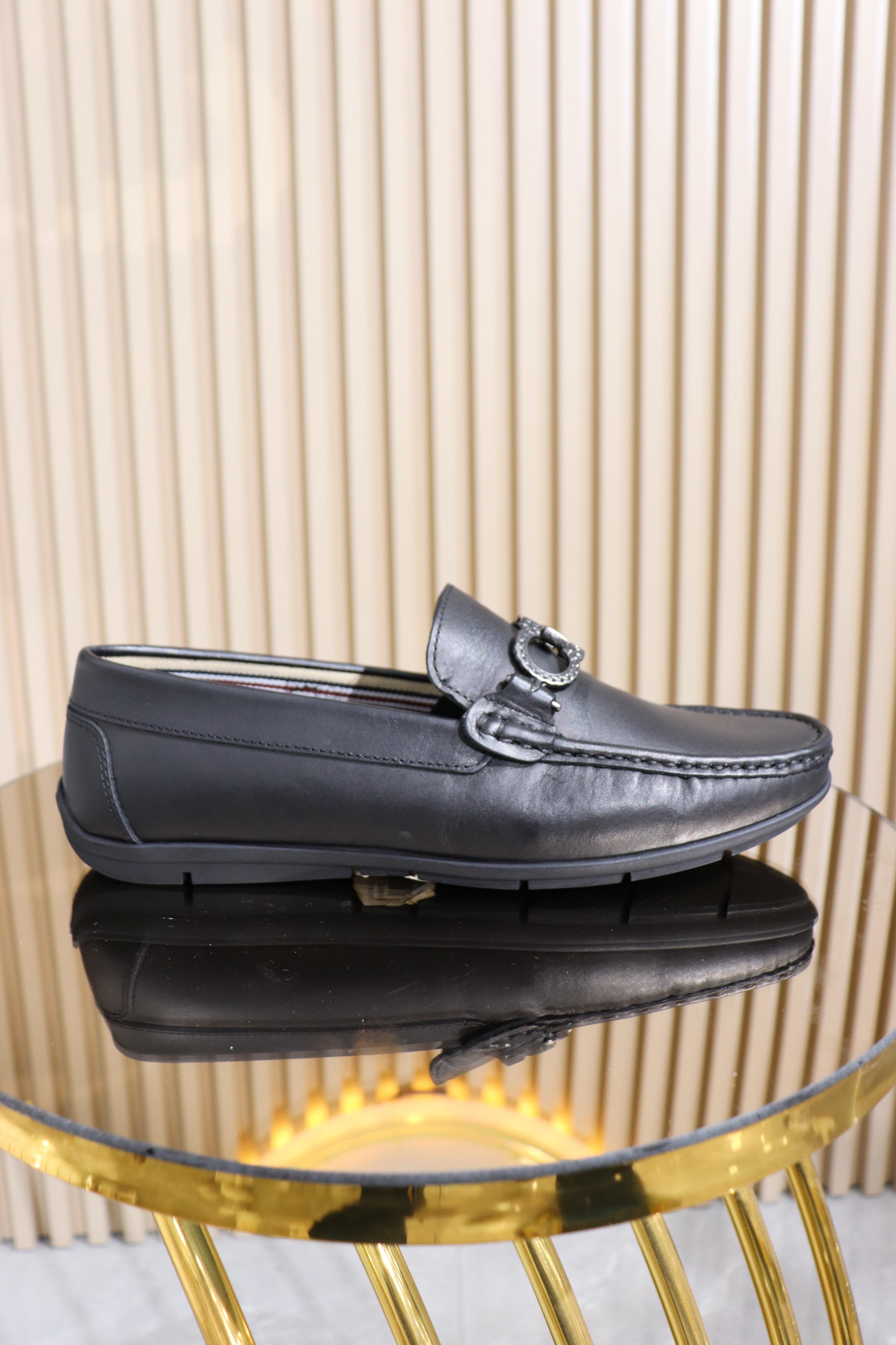 HAKİKİ DERİ TOKALI ERKEK BABET AYAKKABI B-001